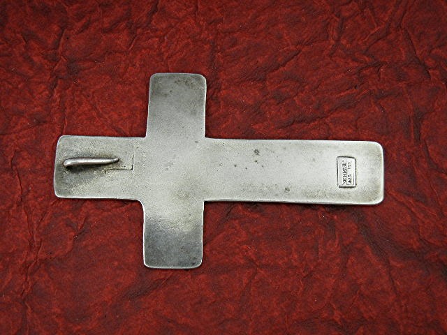 Surrisi Sterling Silver Studio GL Cross 1993 4 Inches