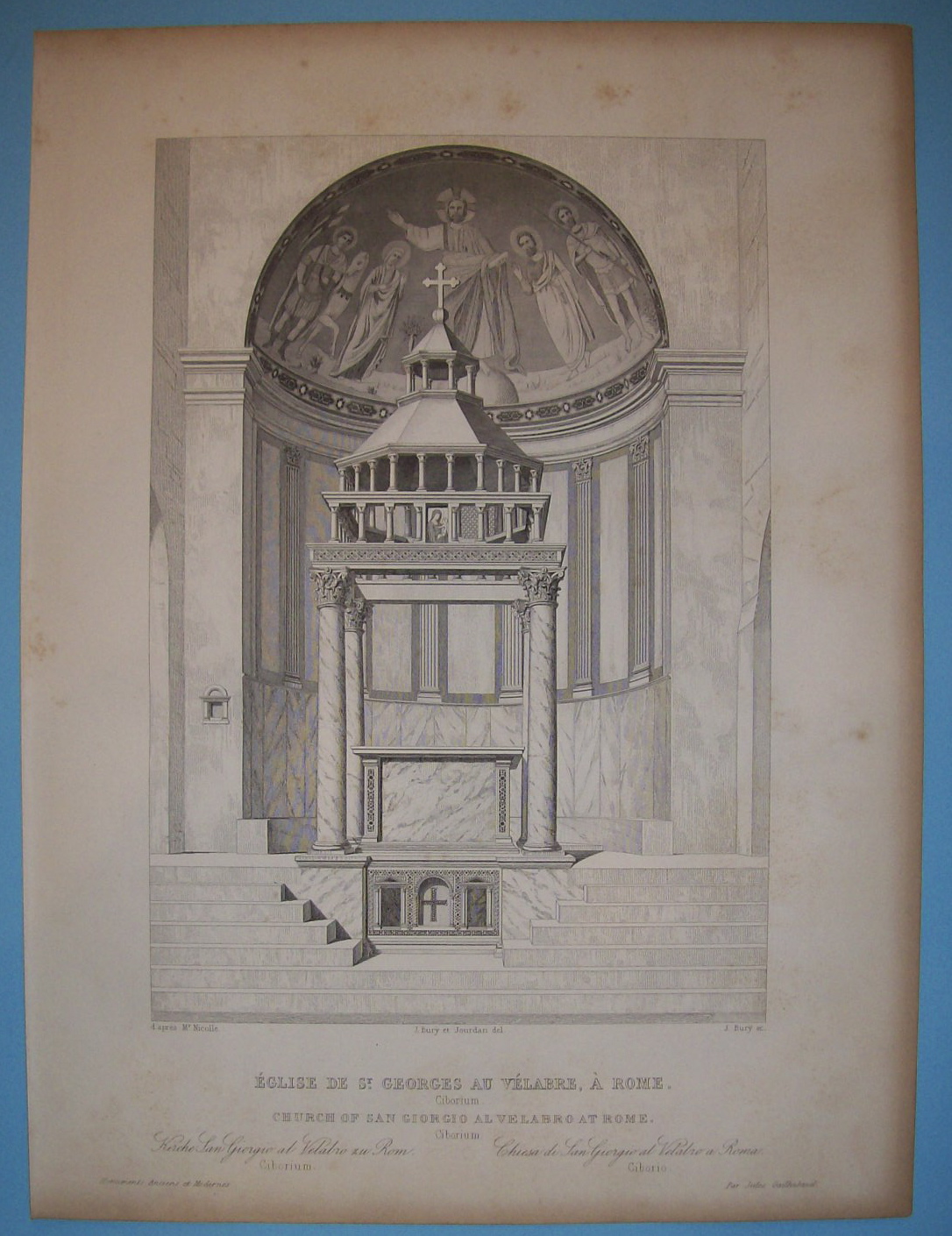 Eglise De St Georges Au Velabre, A Rome