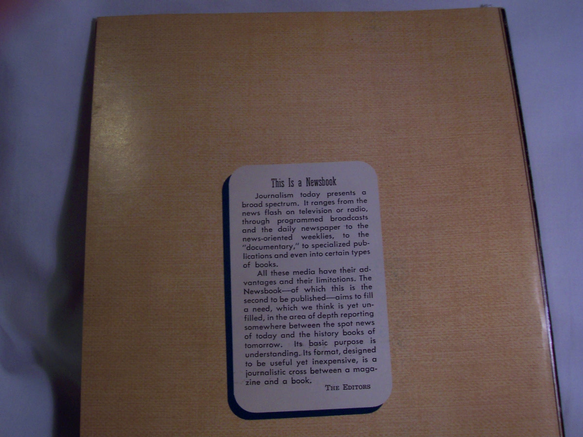 Newsbook Report in Depth by Barry Goldwater