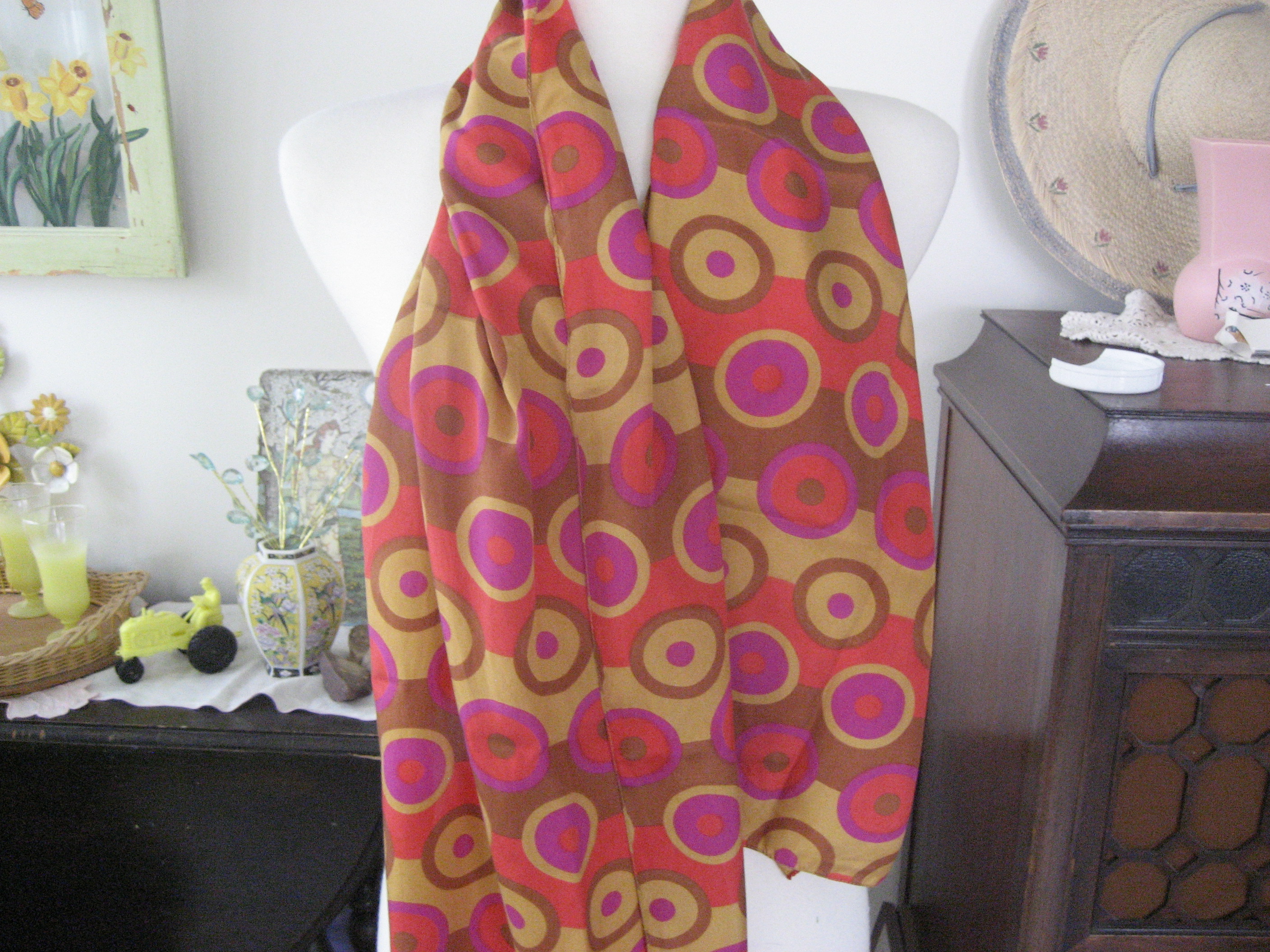 Circle Silk Scarf