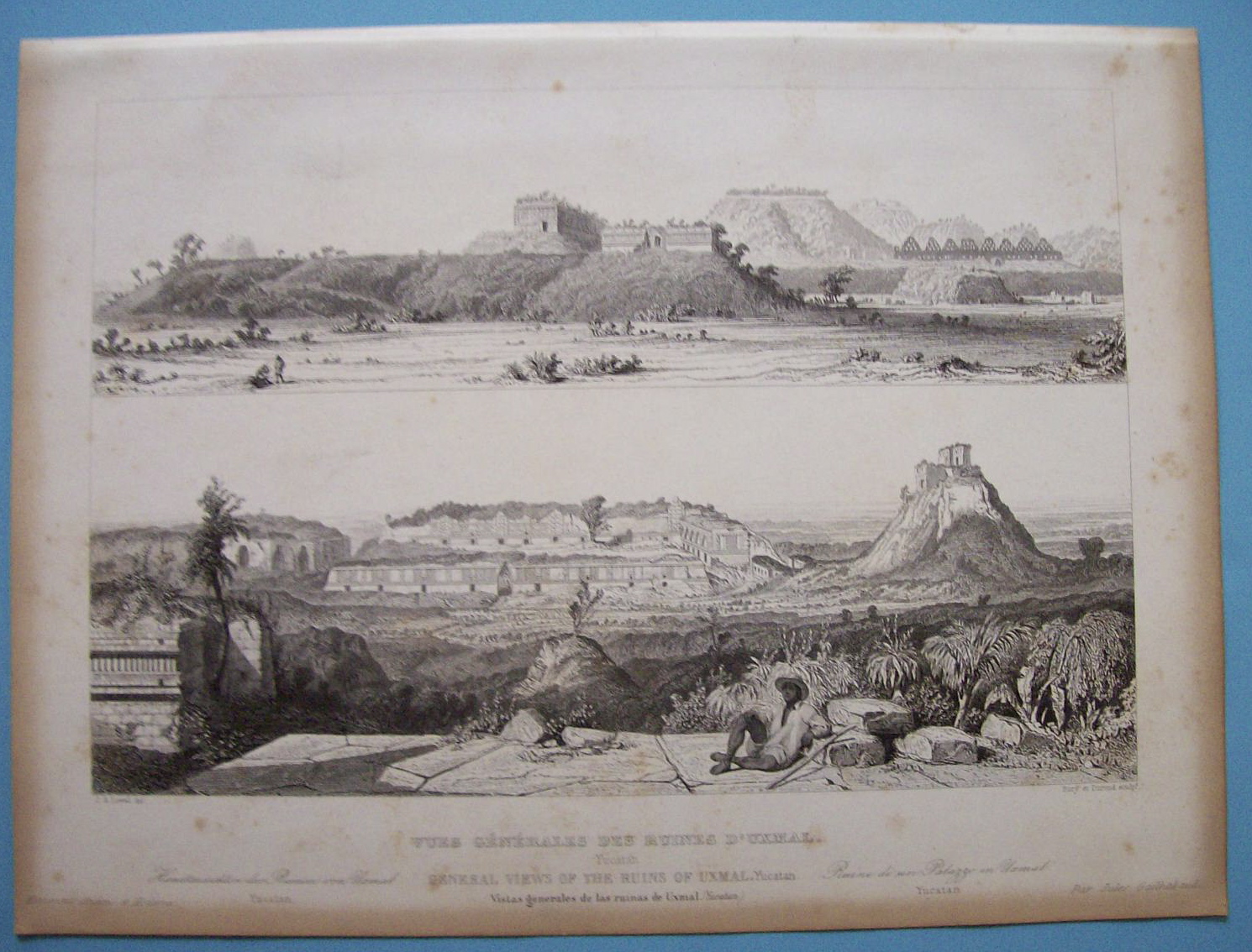 Vues Generales Des Ruines D'uxmal