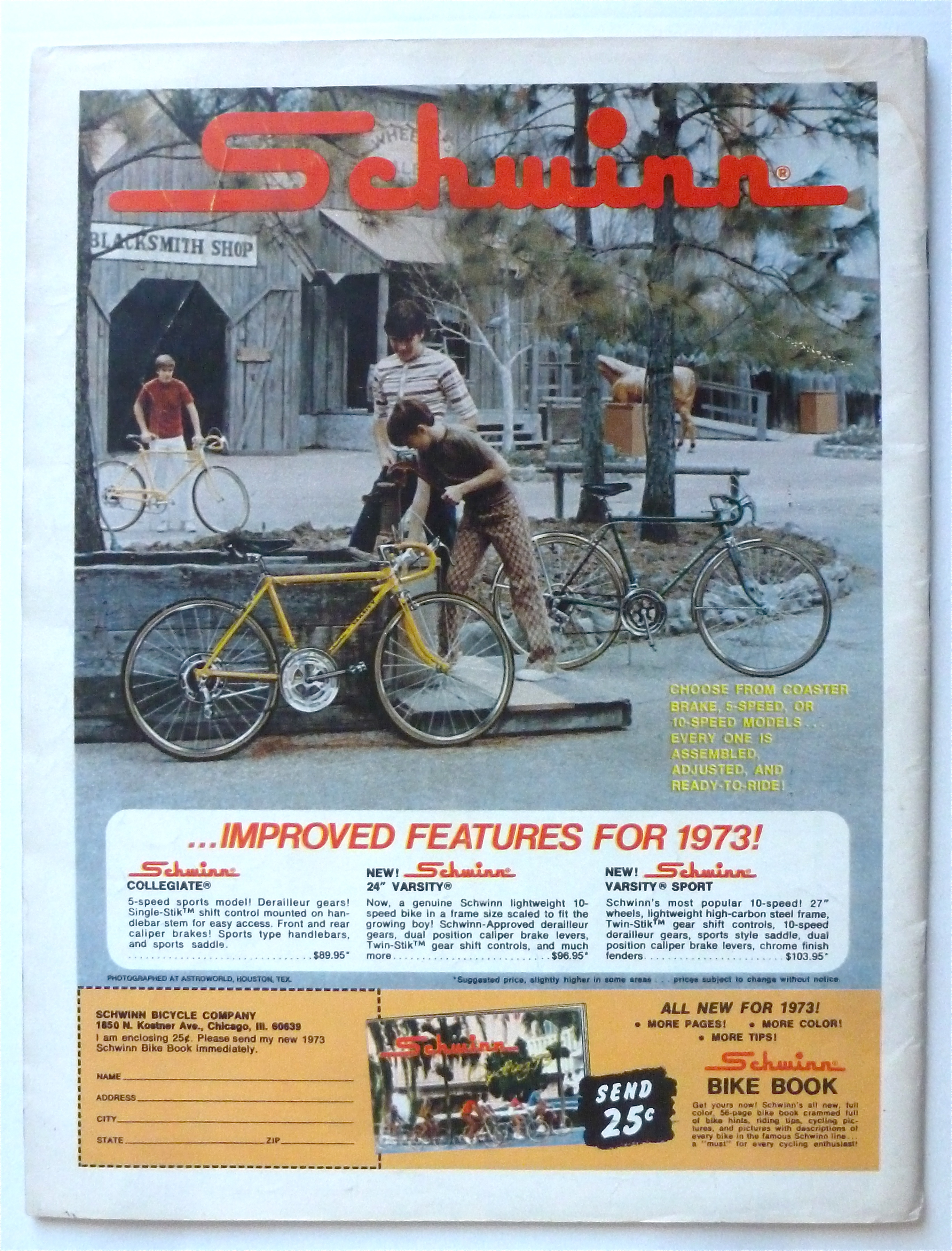 Boys Life Magazine May 1973 Great Oshkosh Fly In Fest