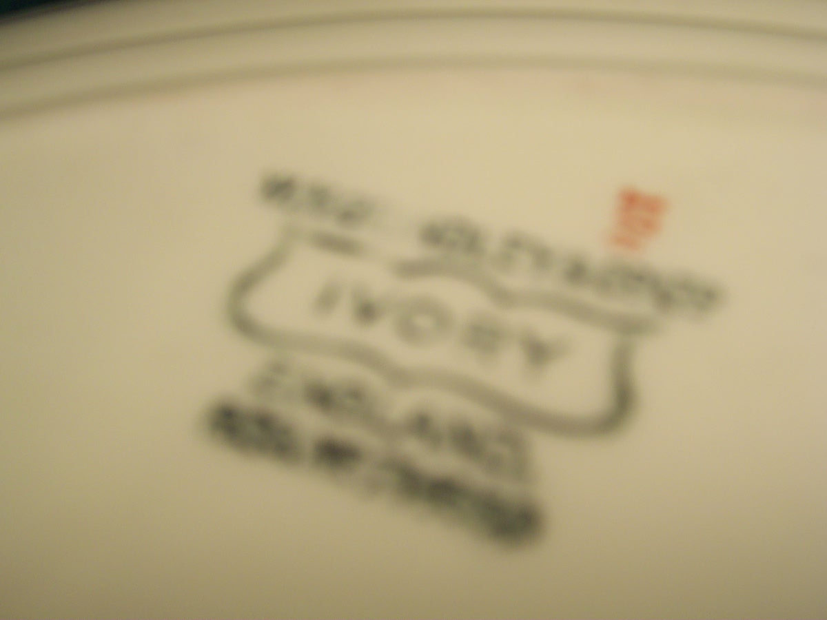 Vintage W M Grindley England Ivory Platter