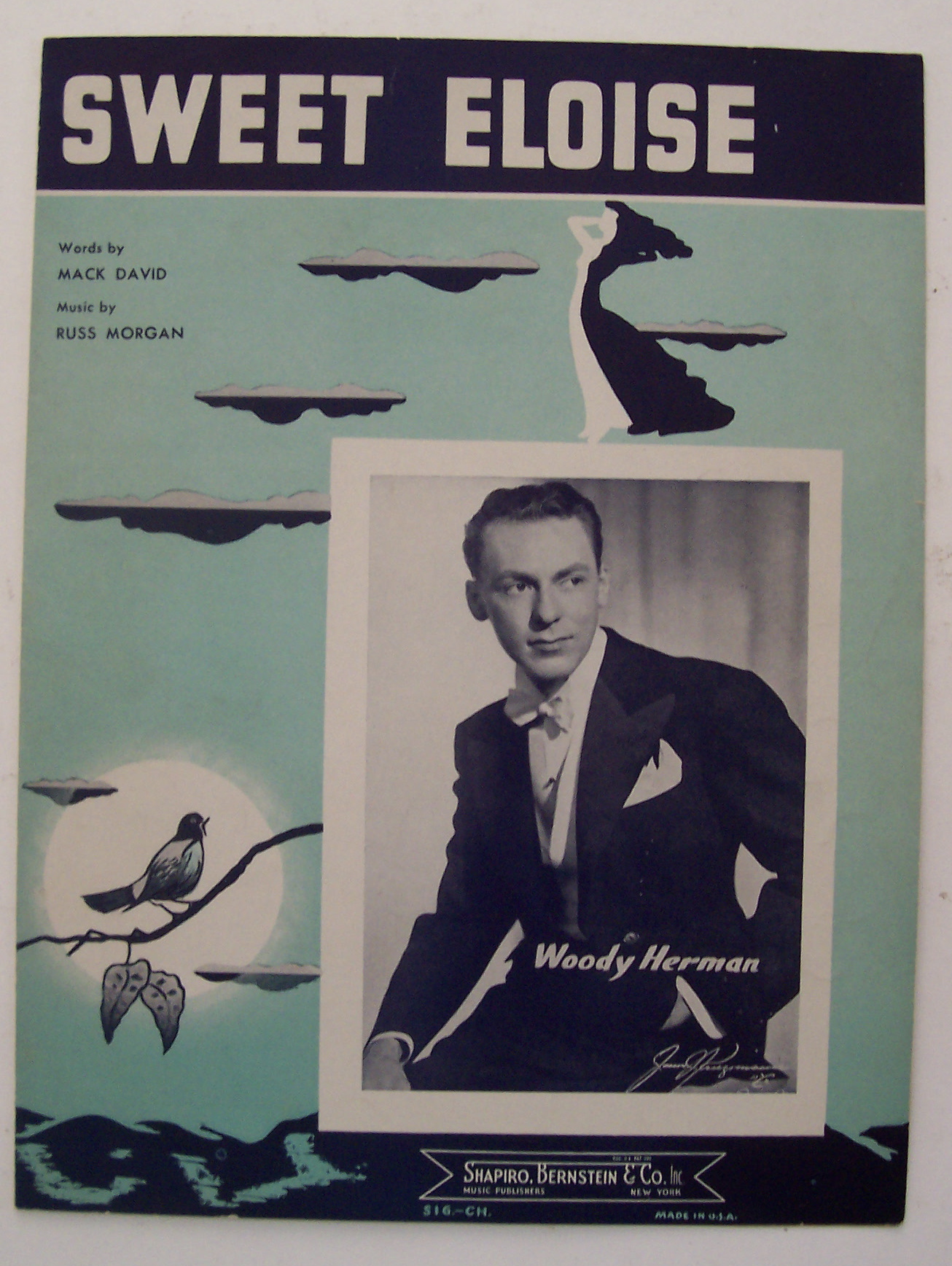 Sheet Music For 1942 Sweet Eloise