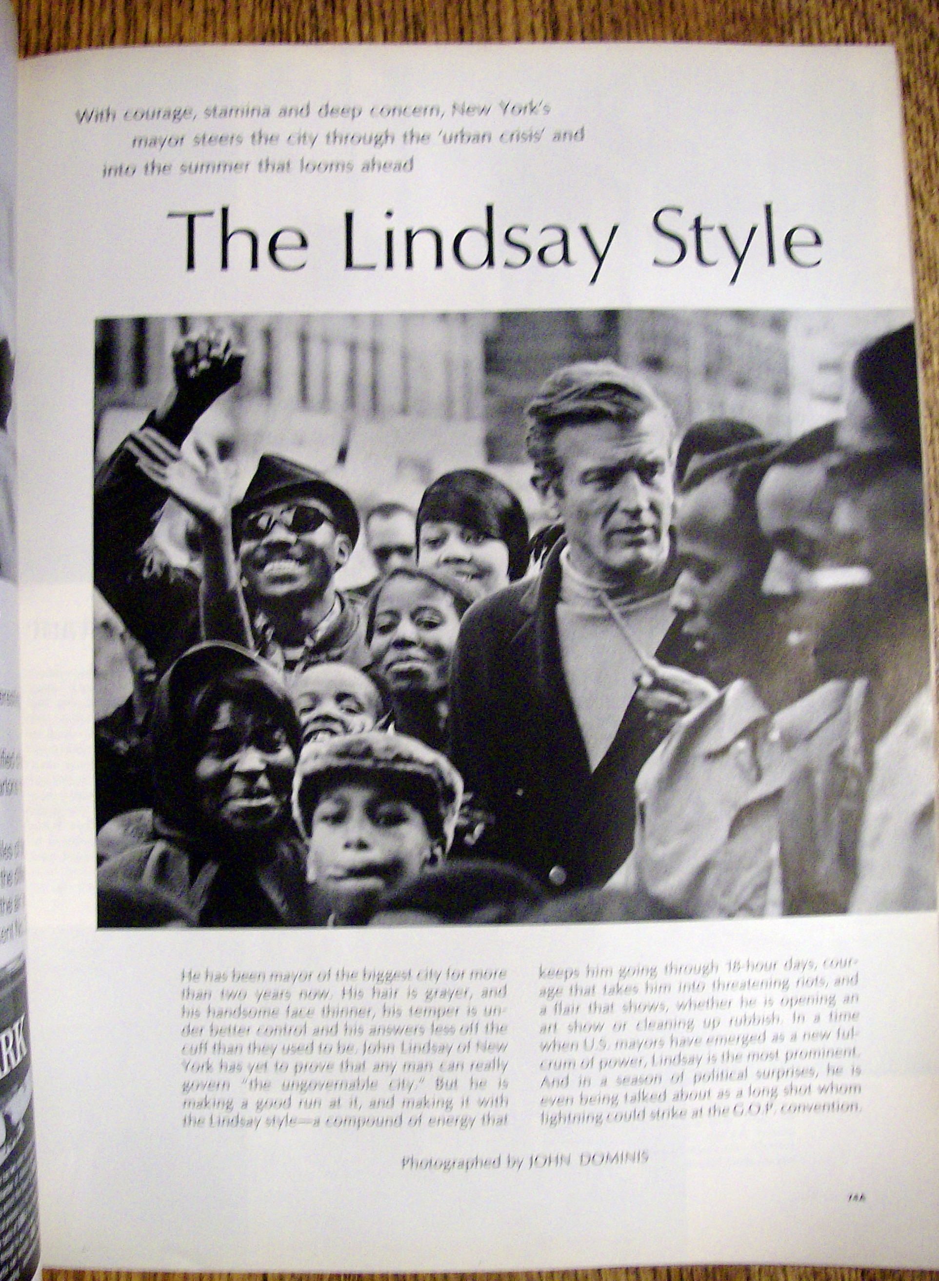 Life Magazine - May 24, 1968 - John Vliet Lindsay