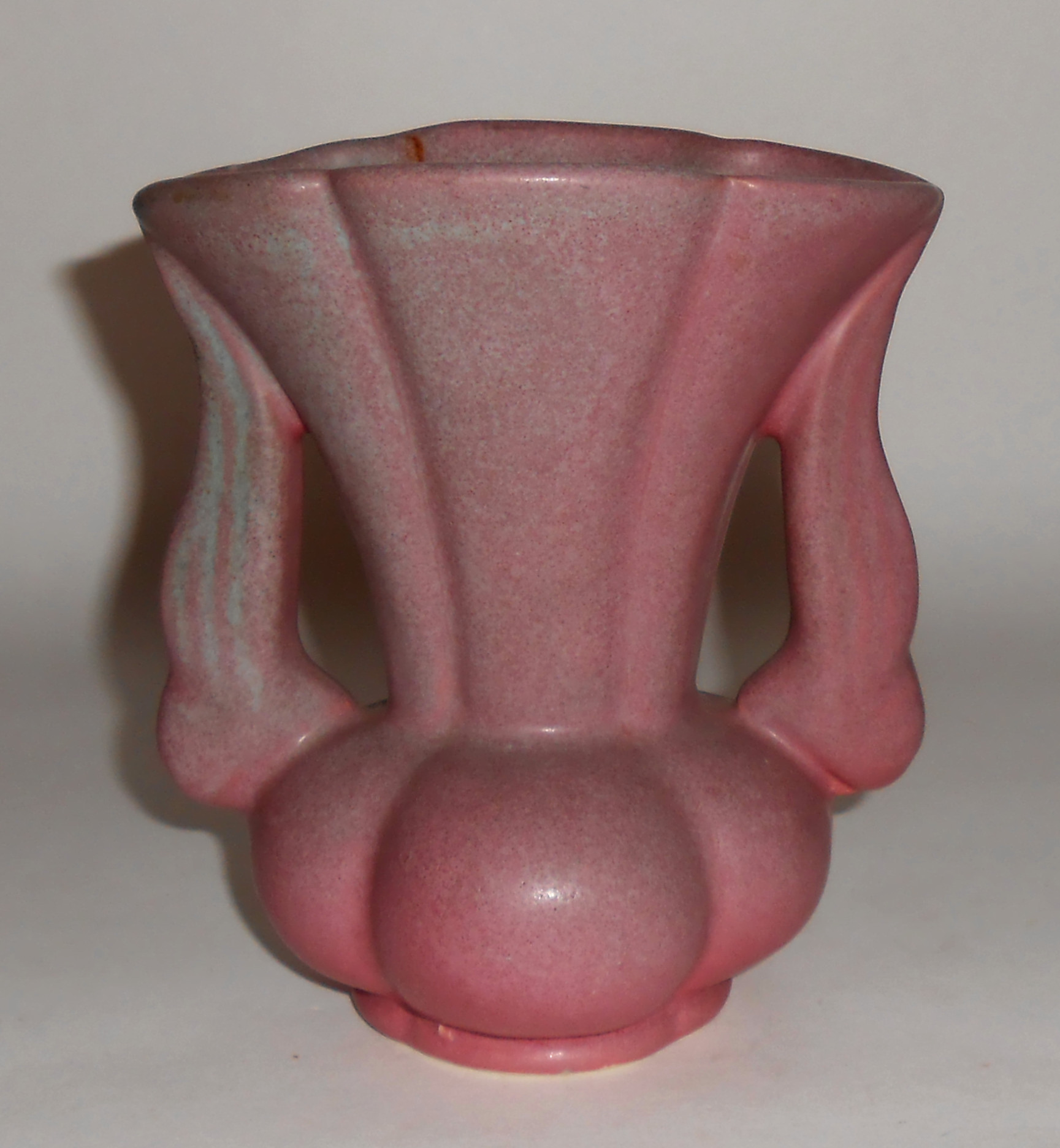 Niloak Pottery Ozark Dawn Wing Handled Vase