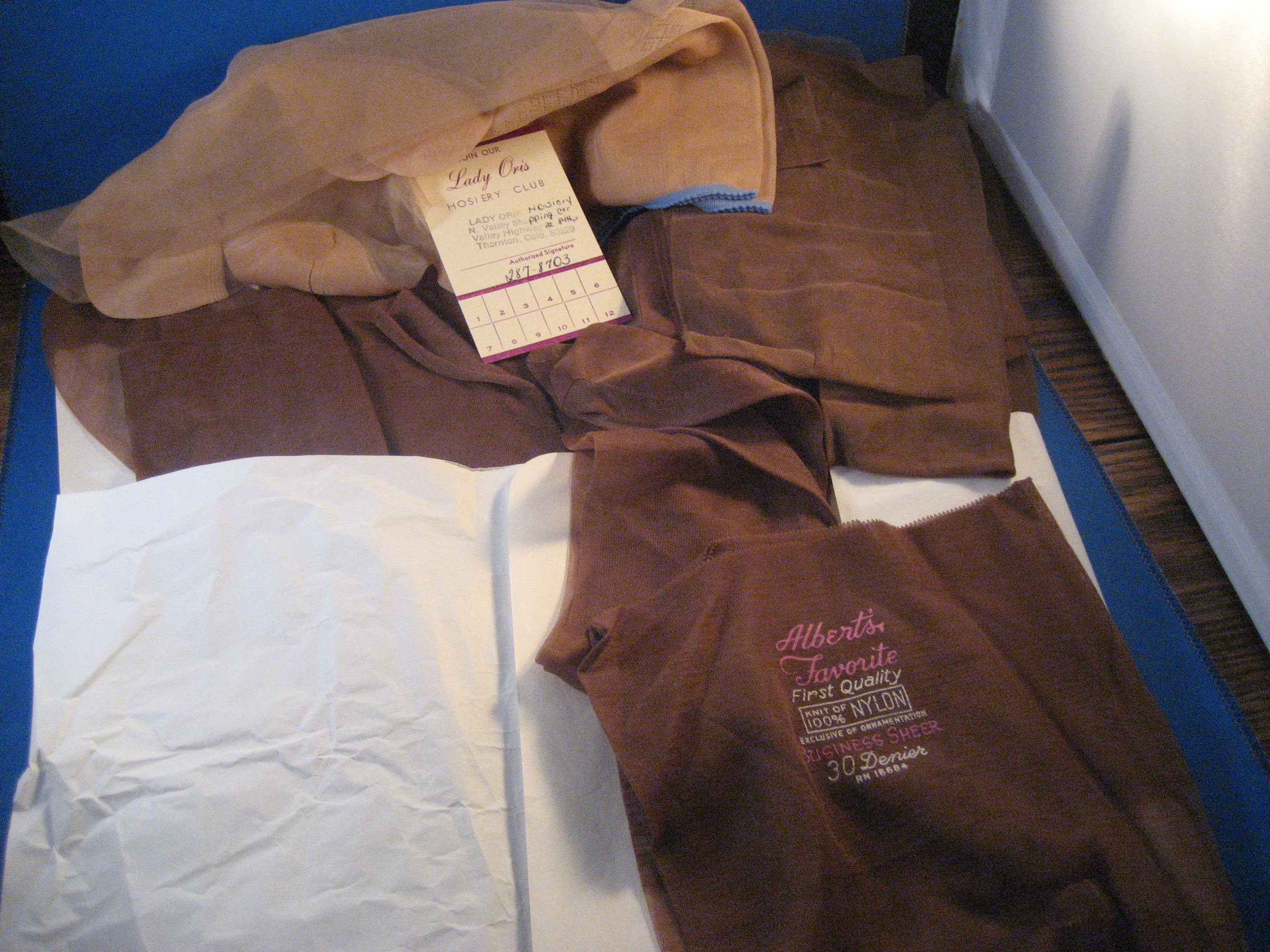 Six Pairs of Nylons