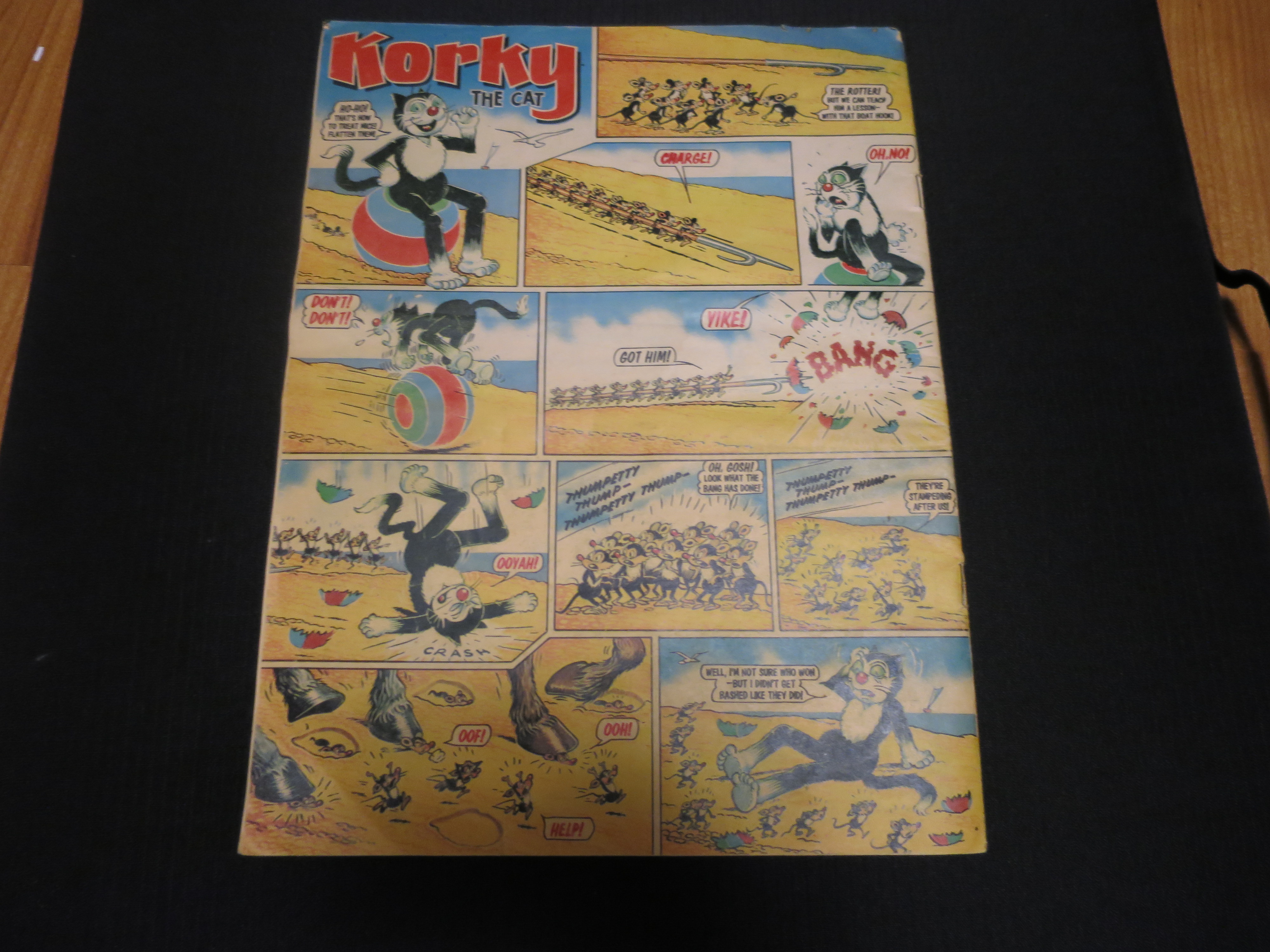 The Dandy Magazine 1971 Grt. Britain Korky