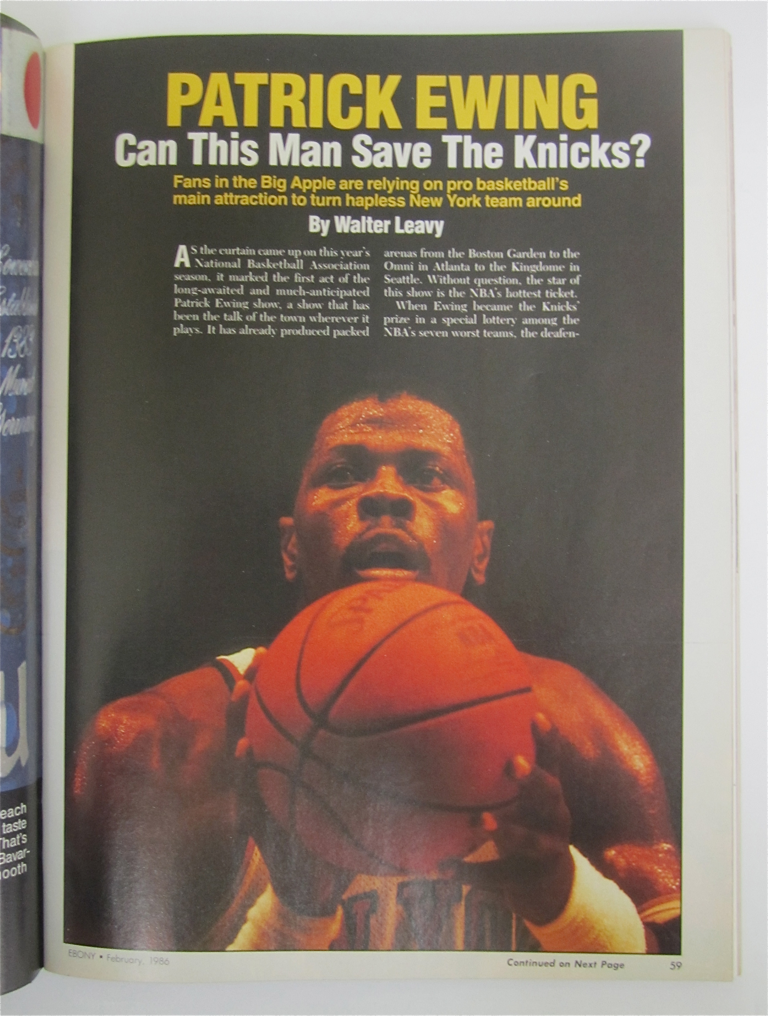Ebony Magazine February 1986 B Cosby/P Ayers Allen
