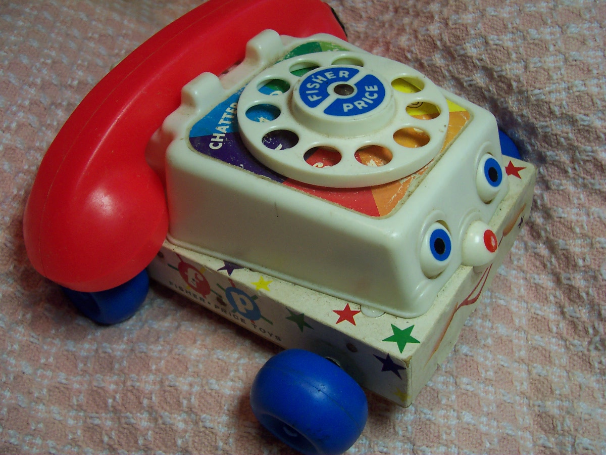 Fisher Price Chatter Telephone 747 1961