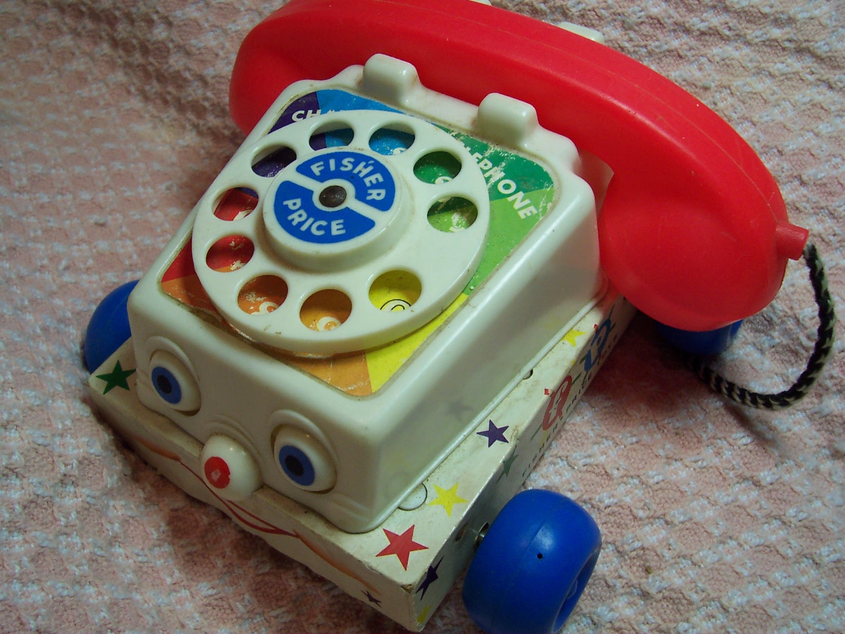 Fisher Price Chatter Telephone 747 1961