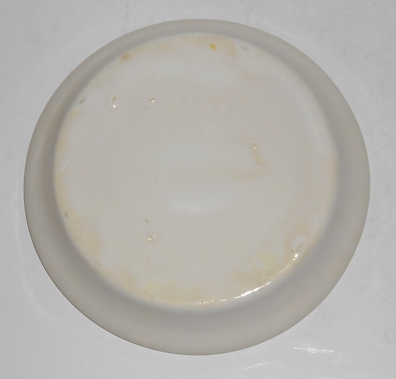 Bauer Pottery Decorated Motto Spanish Flower Pot Saucer