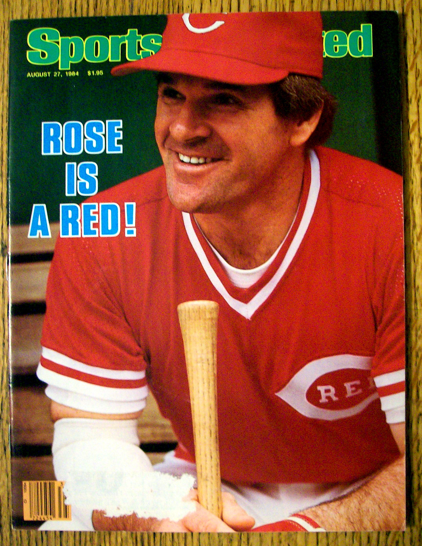 Sports Illustrated Magazine-August 27, 1984-Pete Rose