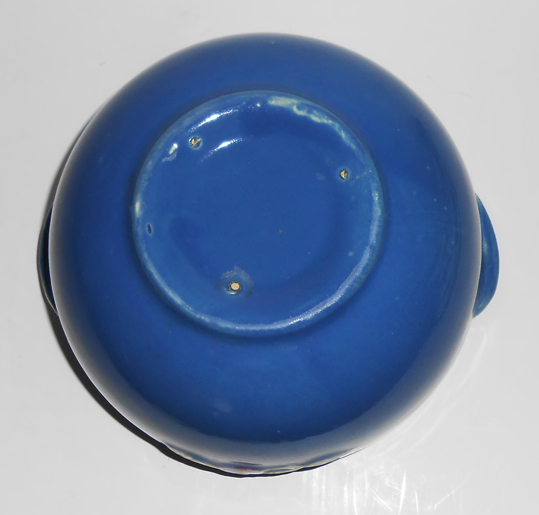 Coors Pottery Rosebud Early Blue Small Pudding Bowl