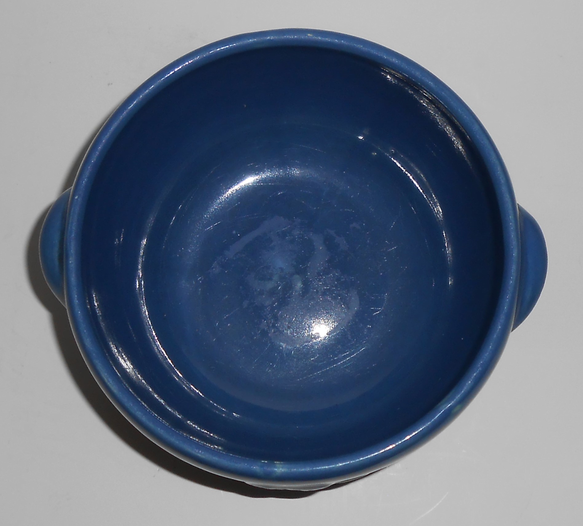 Coors Pottery Rosebud Early Blue Small Pudding Bowl