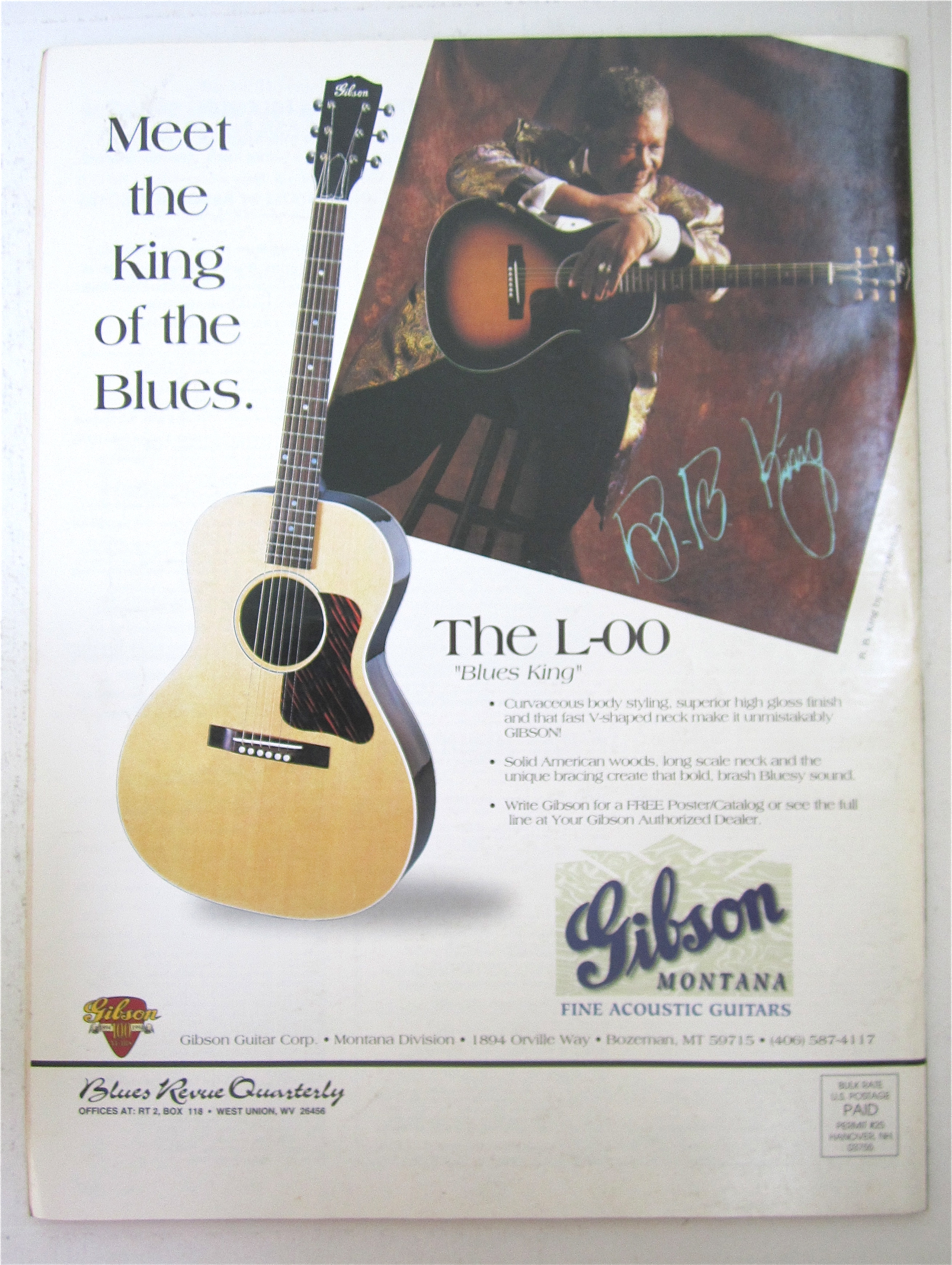 Blues Revue Magazine Fall 1994 Jimmy Rogers