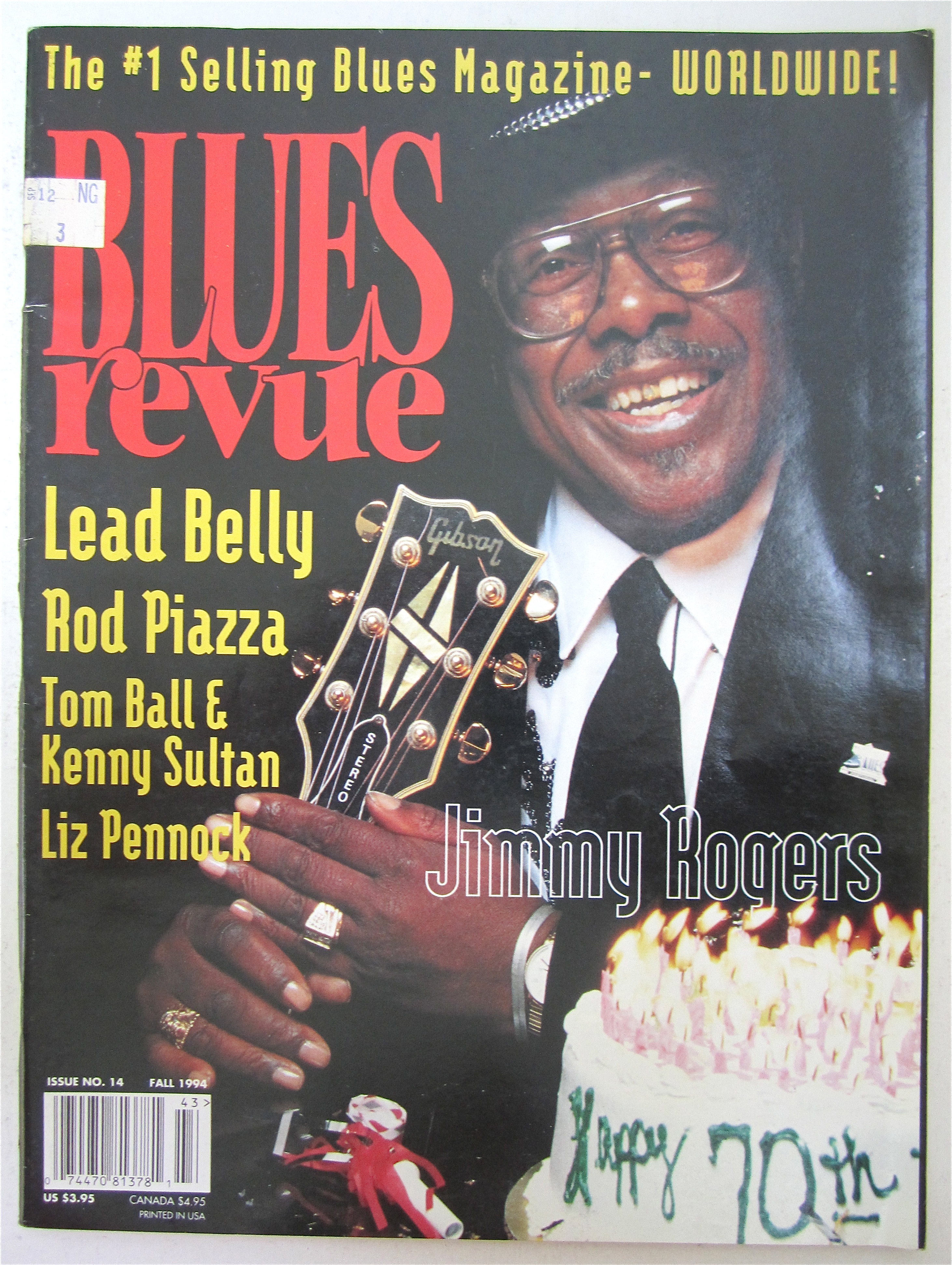 Blues Revue Magazine Fall 1994 Jimmy Rogers