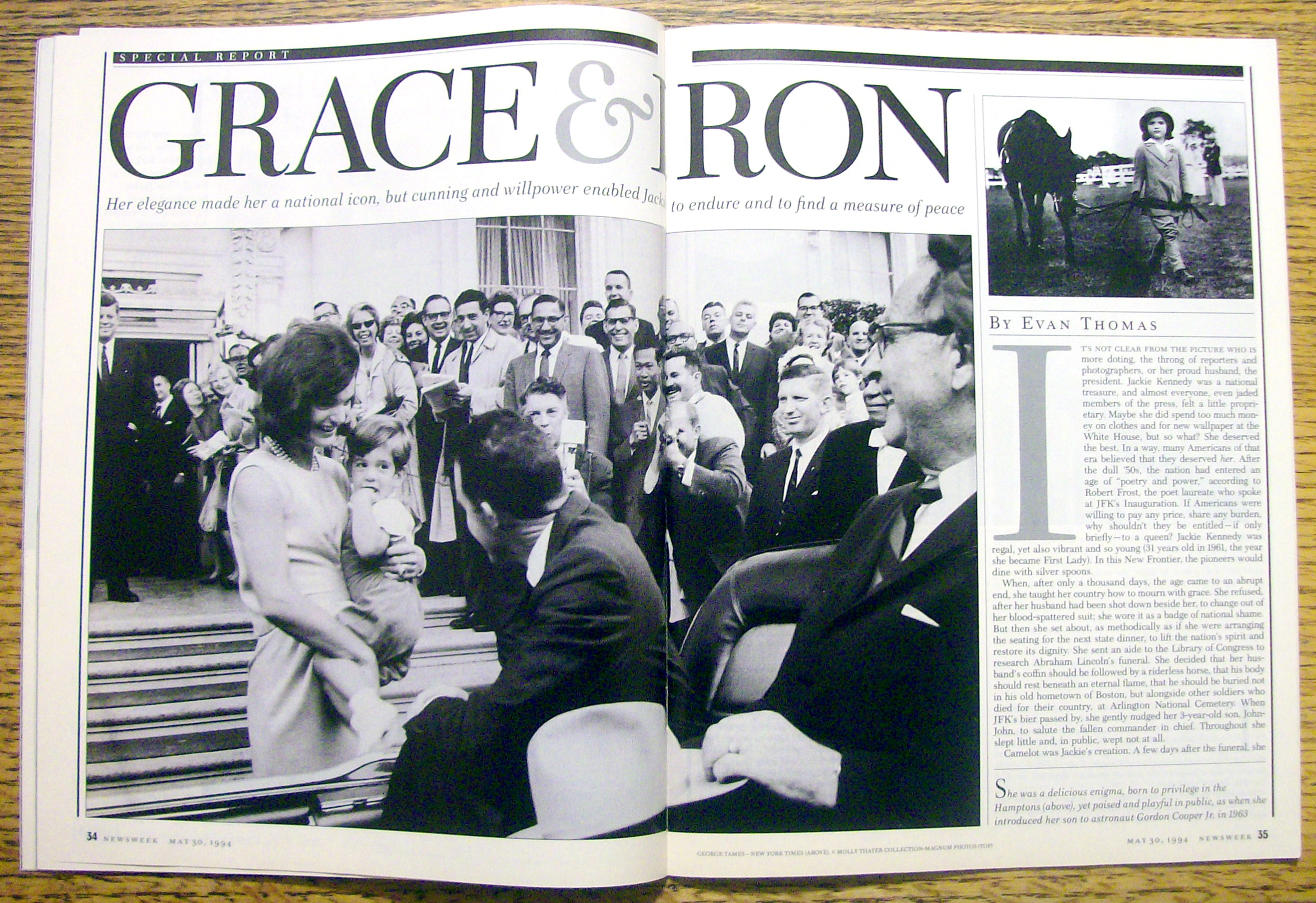 Newsweek Magazine-May 30, 1994-Jacqueline Kennedy