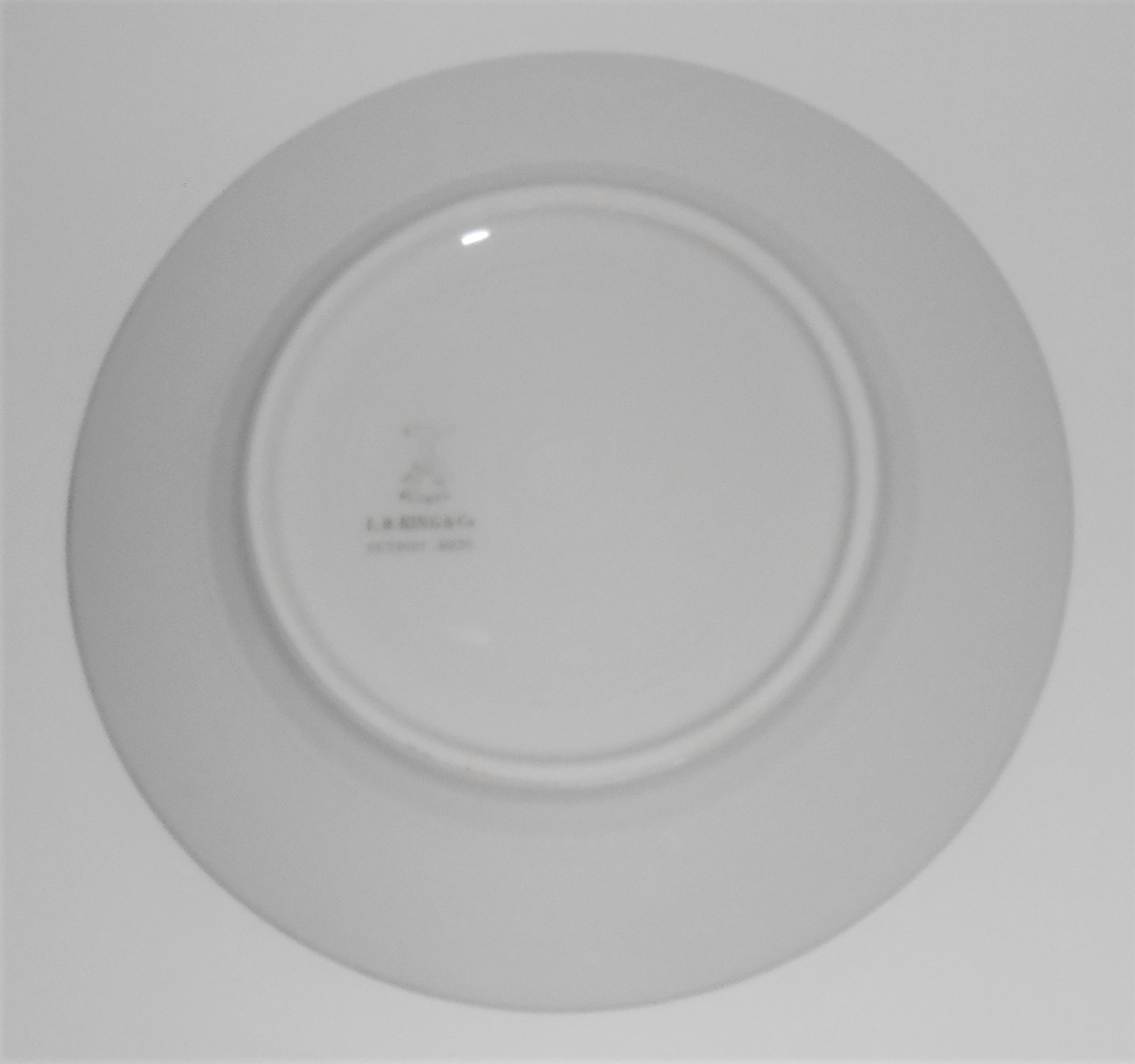 Charles Ahrenfeldt China Porcelain Gold Salad Plate