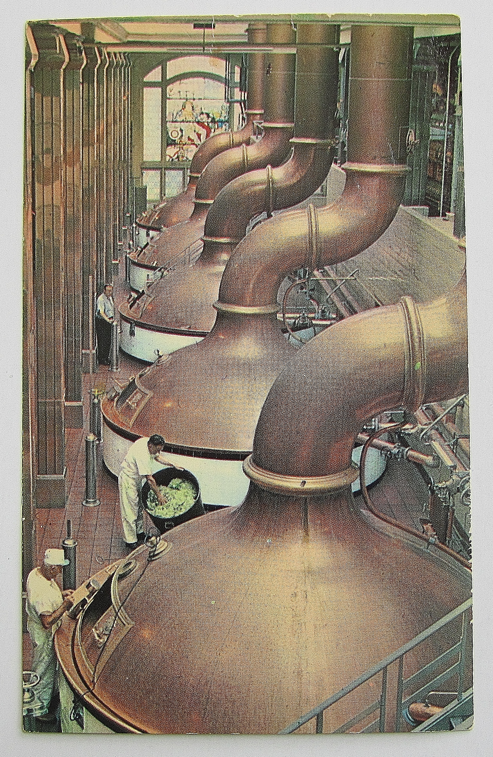 Pabst Beer's Brewing Area Within The Company
