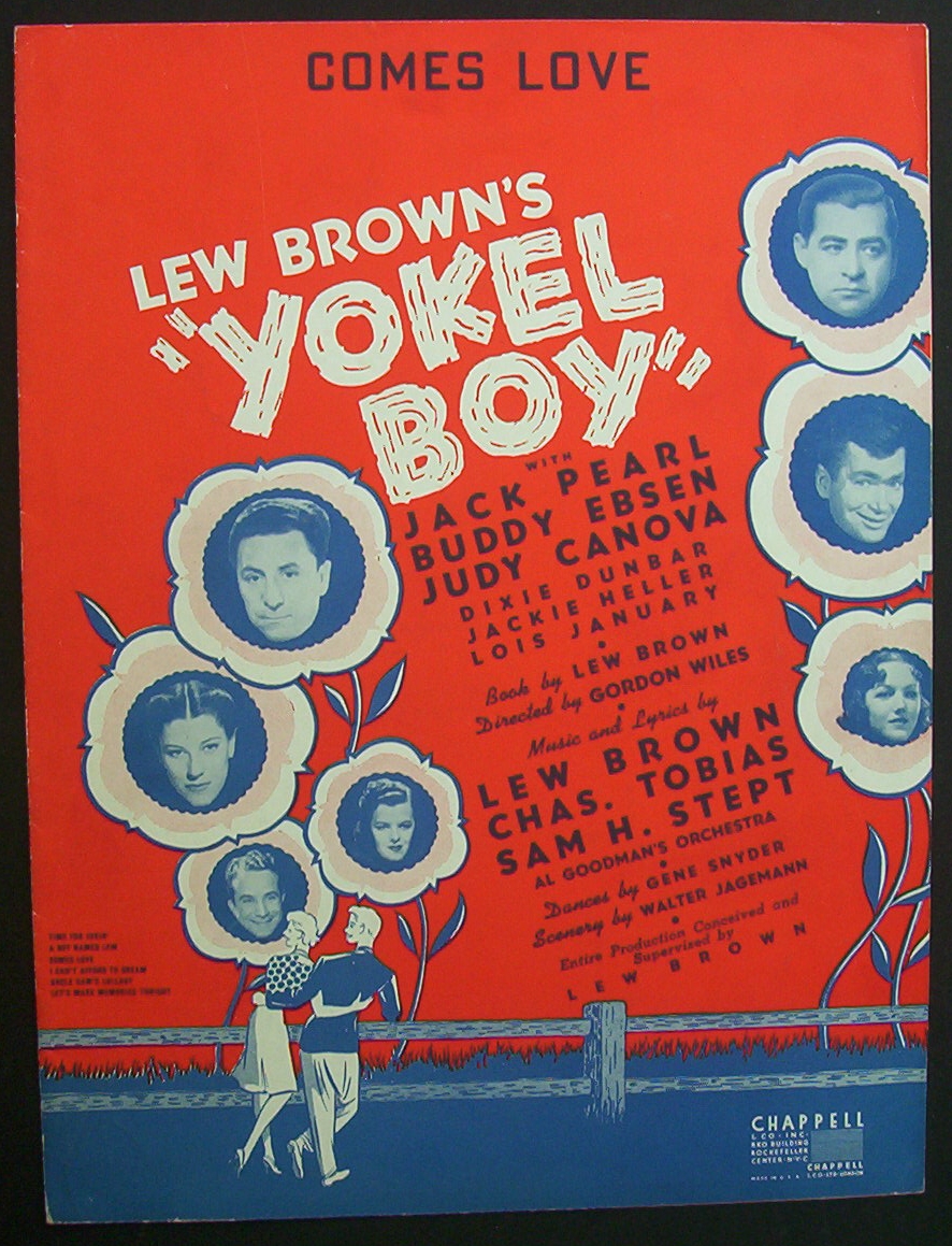 Sheet Music For 1939 Comes Love