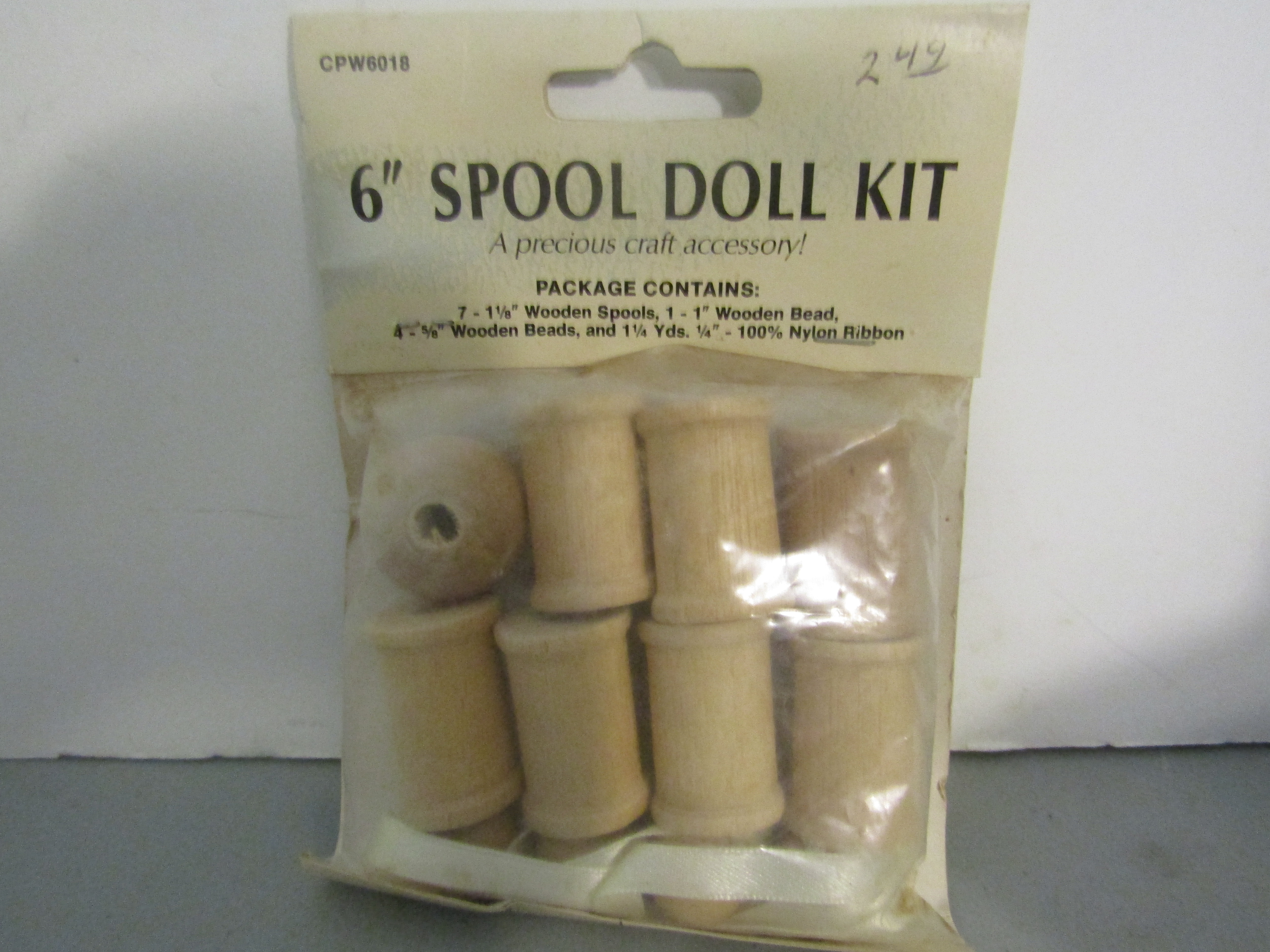 Vintage Wang's International Spool Doll Kit