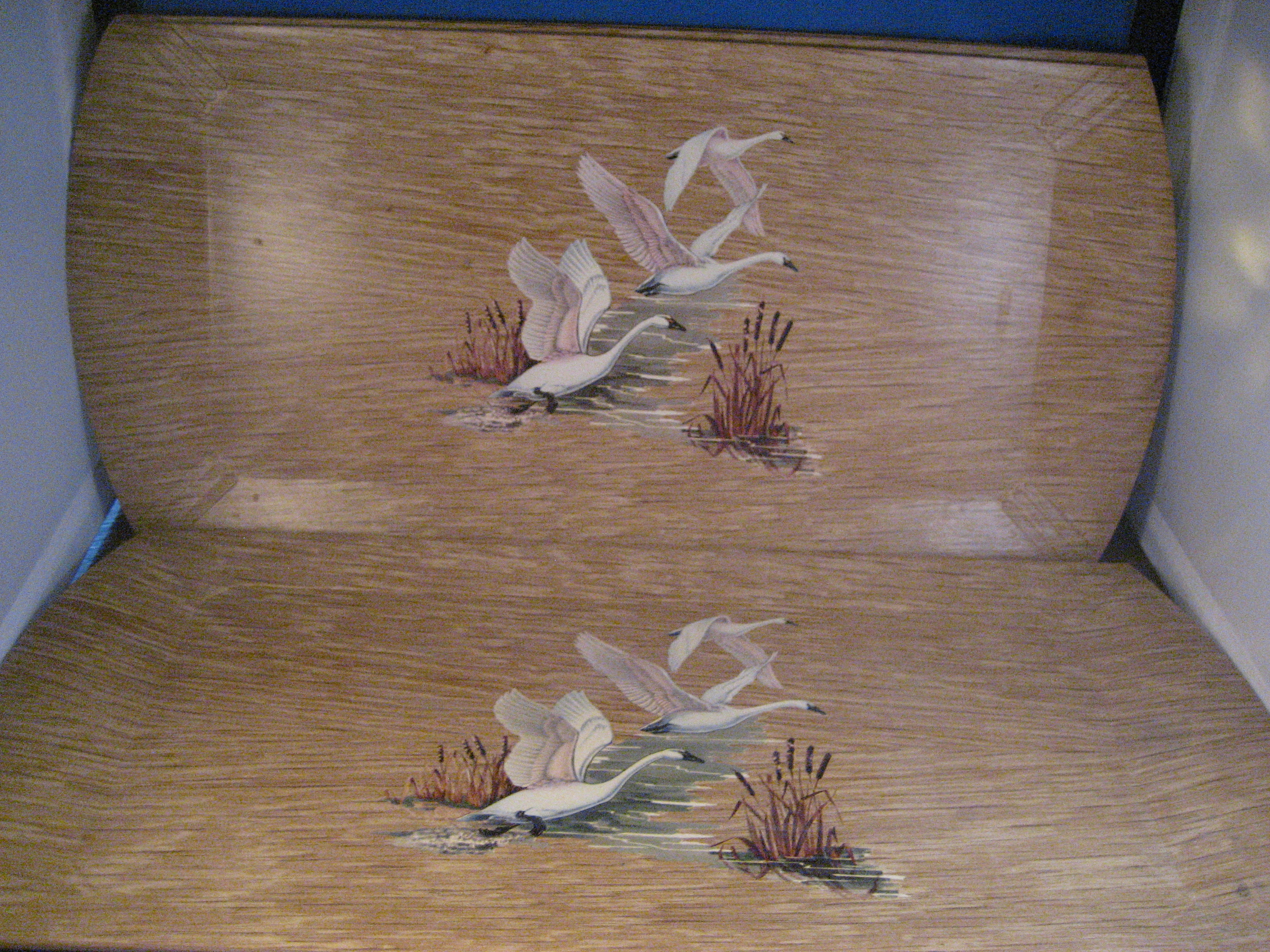 Small Coronet Wooden Trays