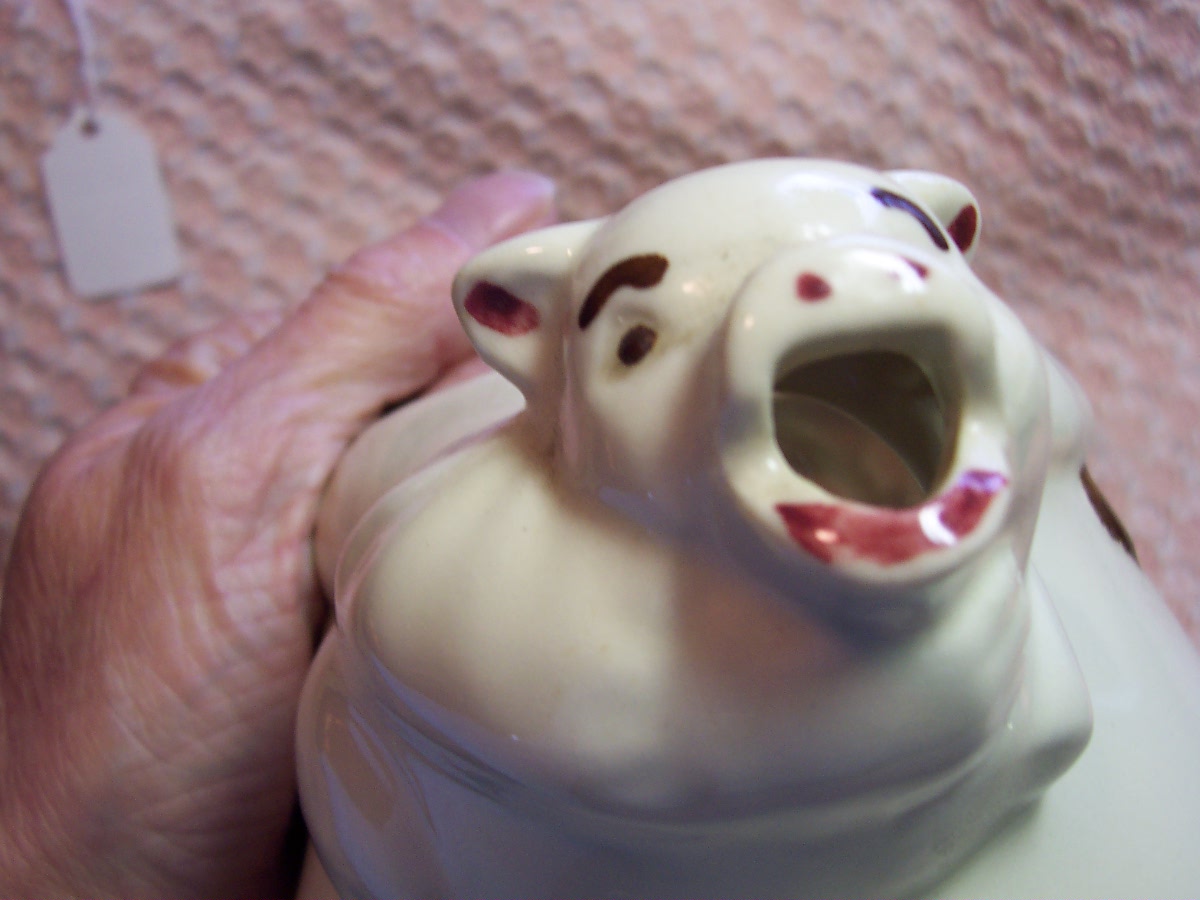 Shawnee Tom The Pipers Son Teapot Bottom Only