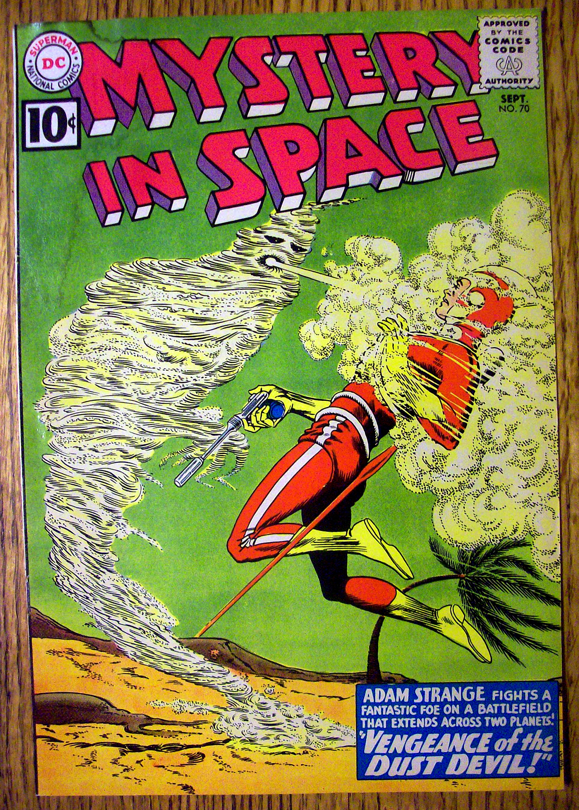Mystery In Space Comic Cover-September 1961-A. Strange