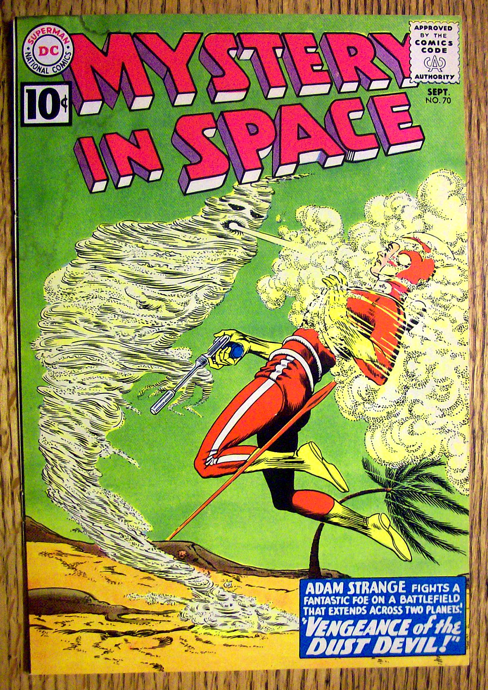 Mystery In Space Comic Cover-September 1961-A. Strange