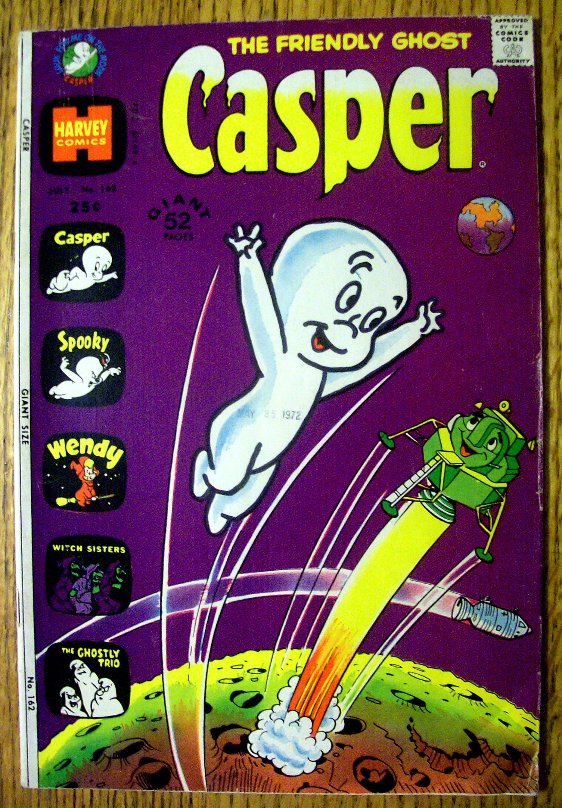 Casper The Friendly Ghost Comic #162-July 1972