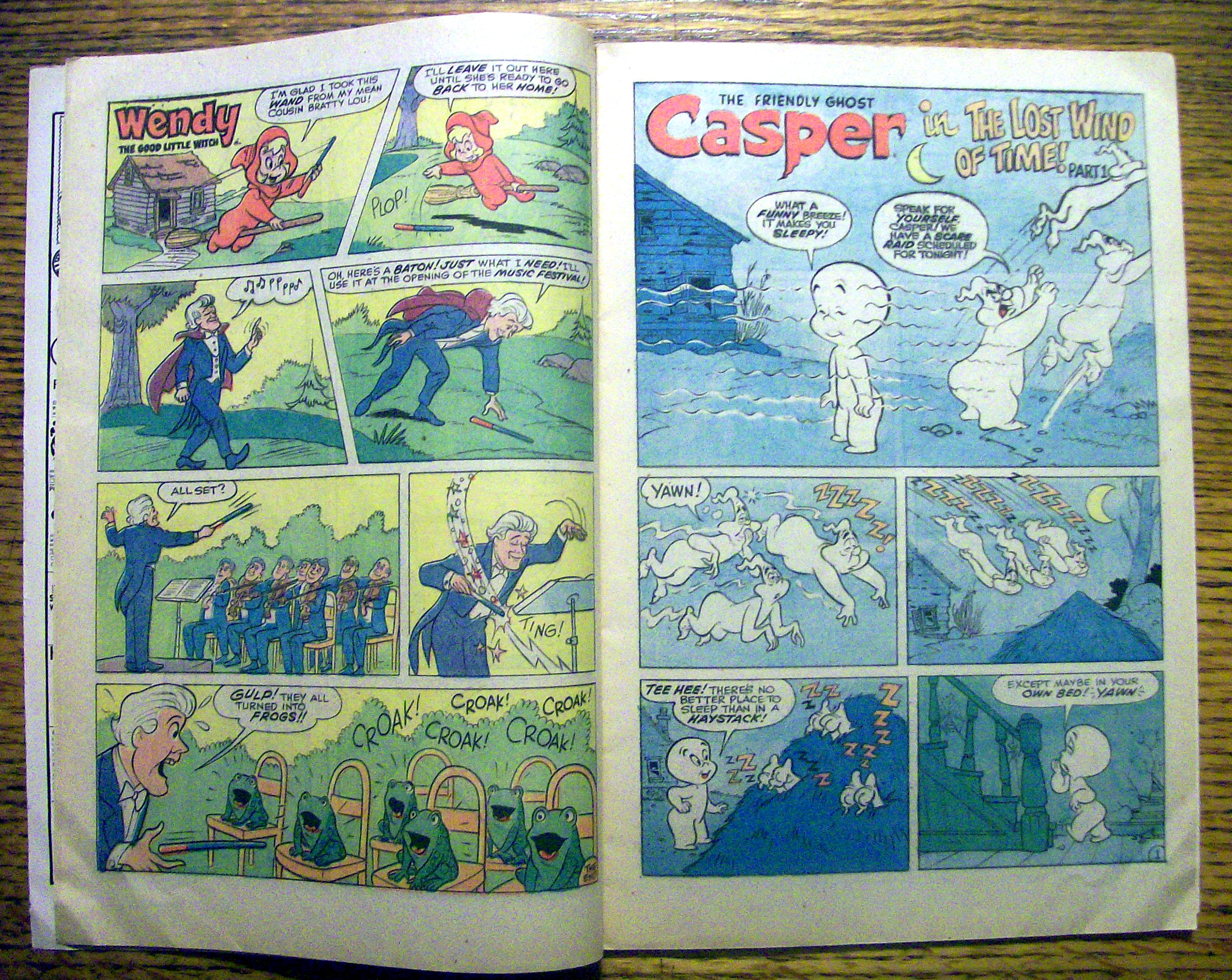 Casper The Friendly Ghost Comic #162-July 1972
