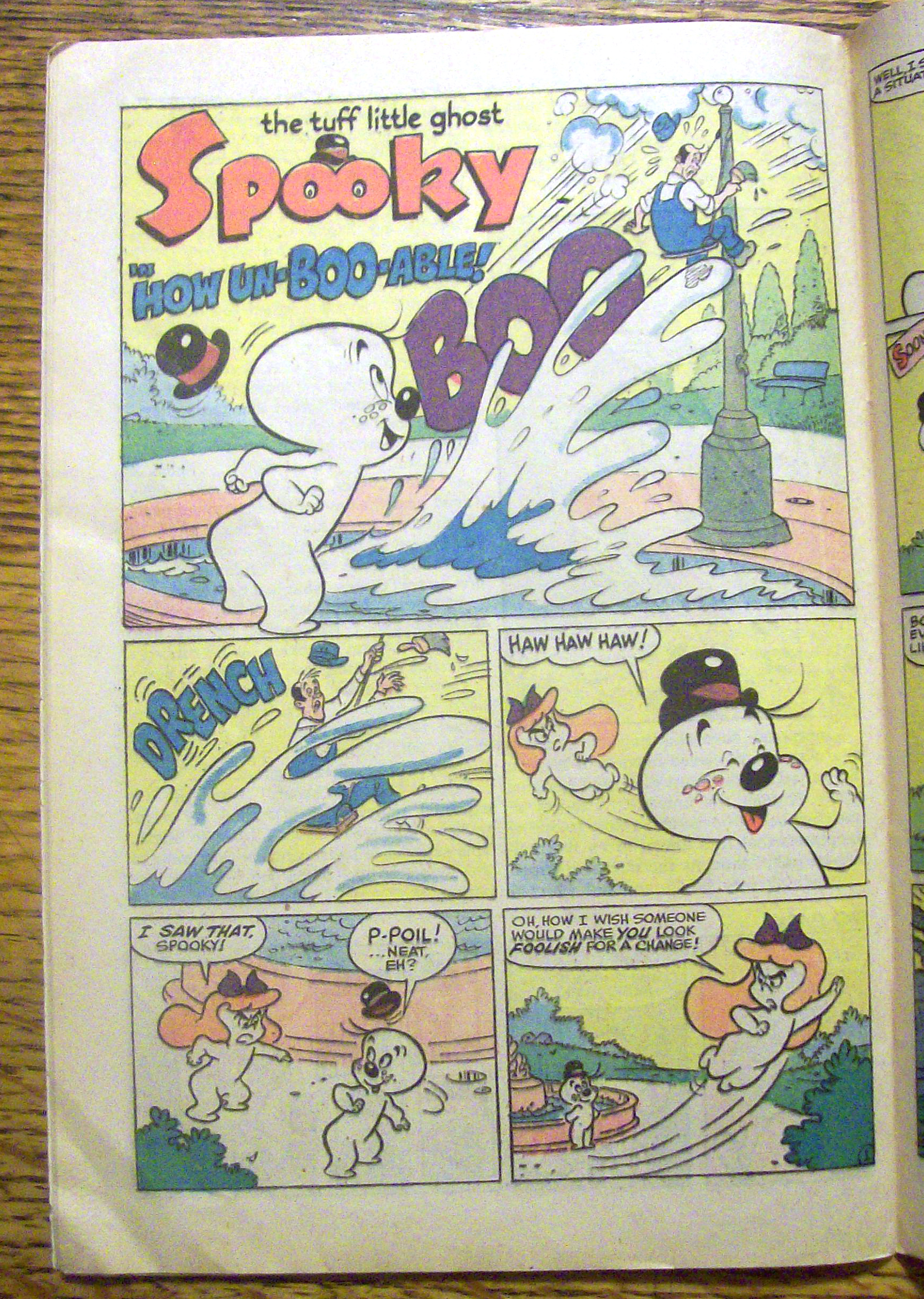 Casper The Friendly Ghost Comic #162-July 1972