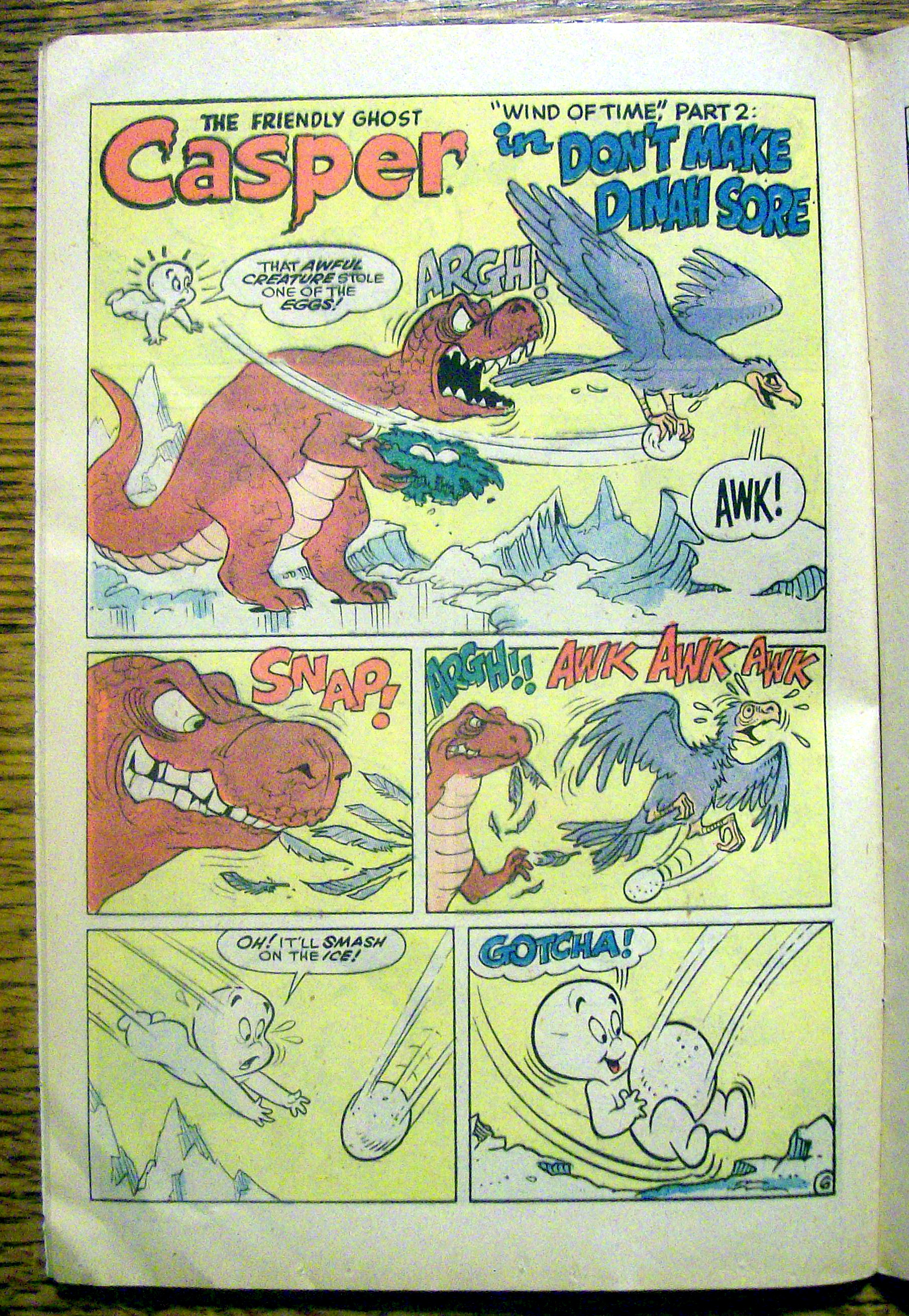 Casper The Friendly Ghost Comic #162-July 1972