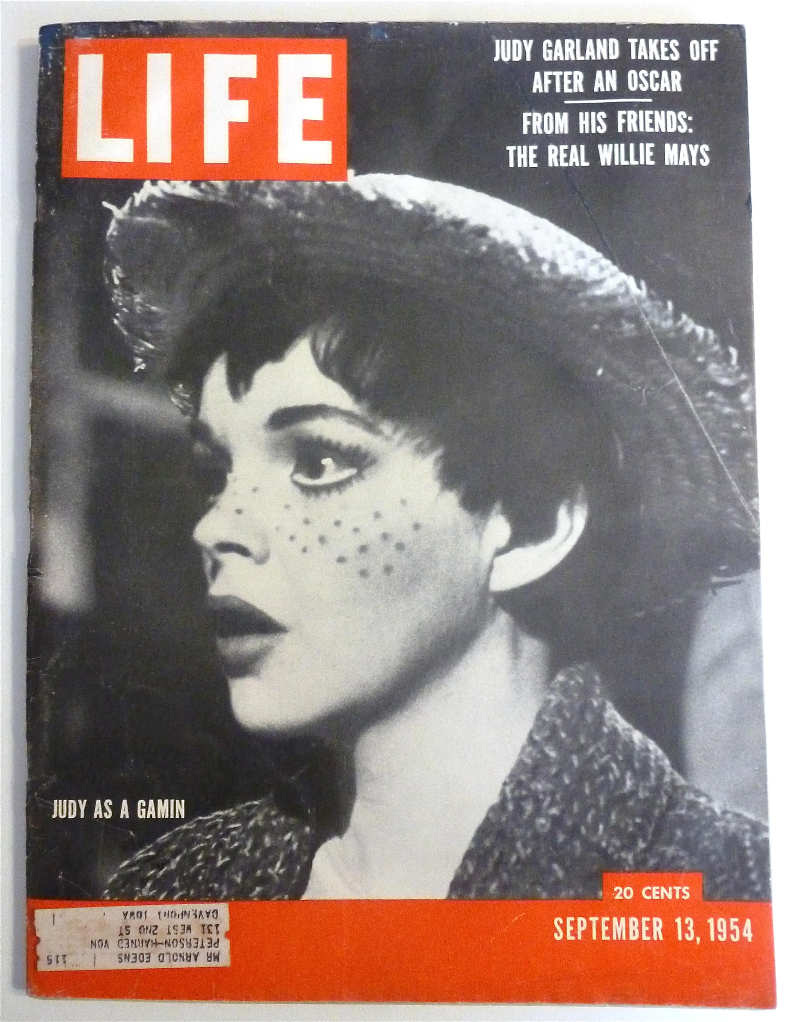 Life Magazine-September 13, 1954-Judy Garland As Gamin