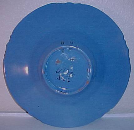 Norsk Pottery Blue Wall Hanging Charger Plate!