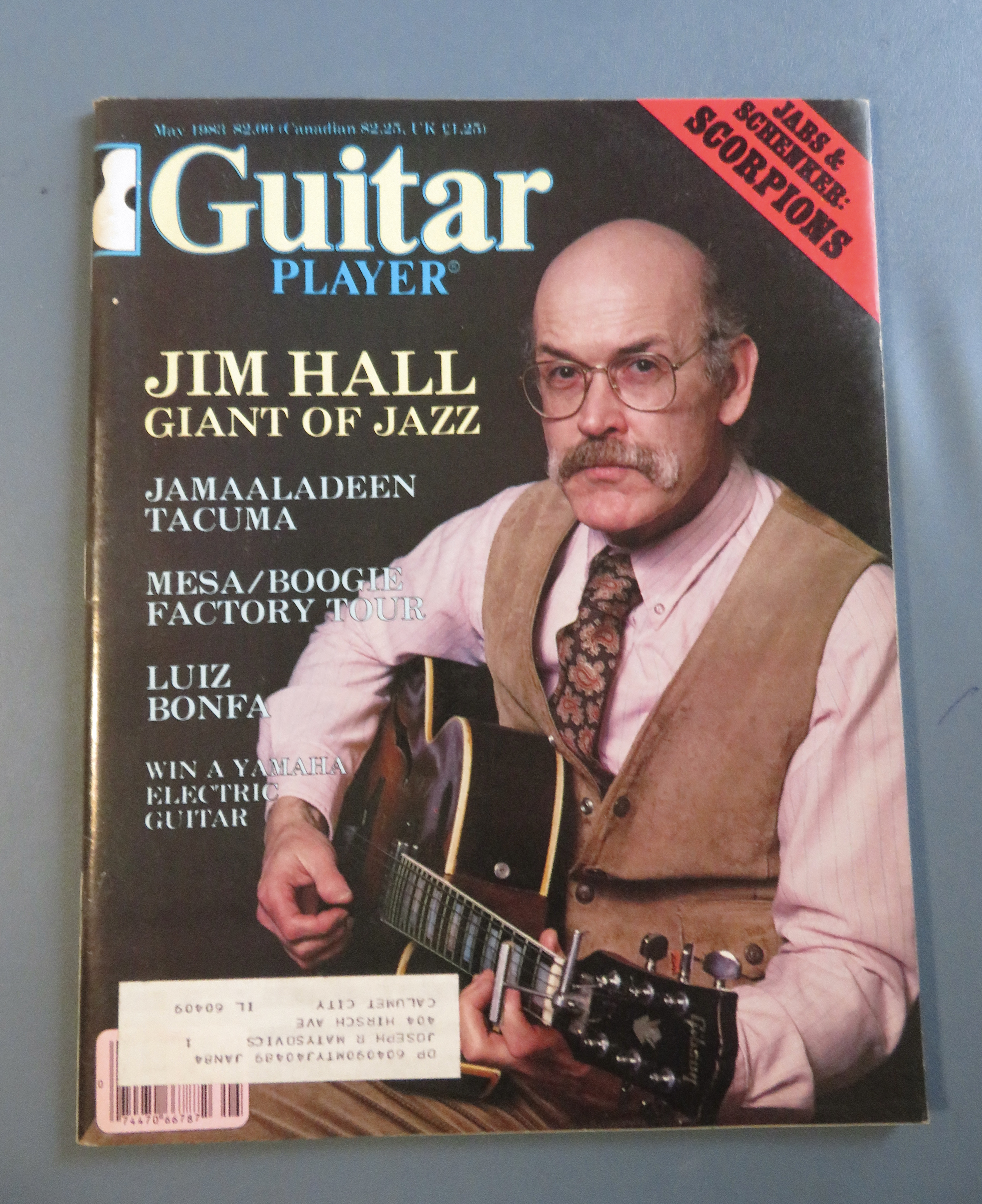 Guitar Player Magazine May 1983 Jim Hall