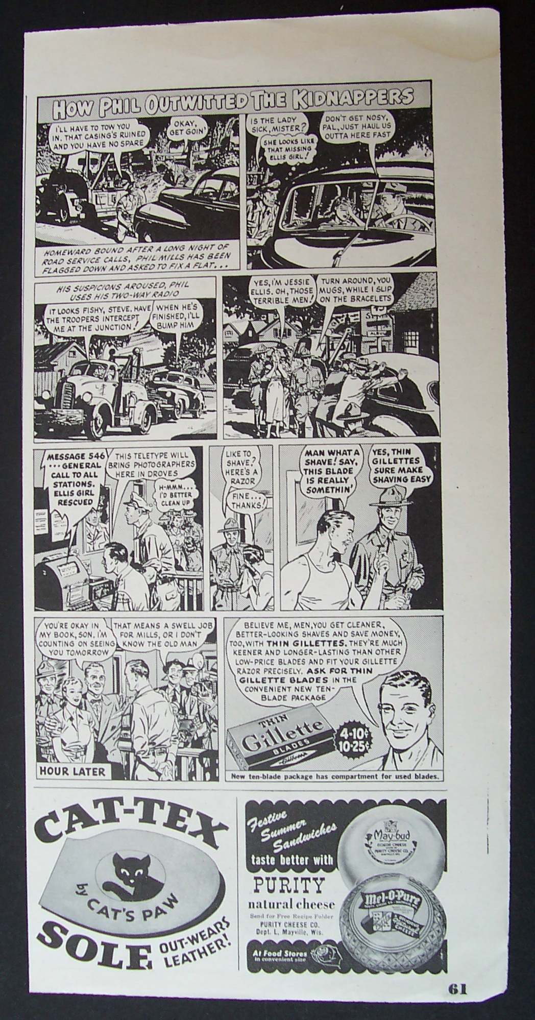 1948 Thin Gillette Blades