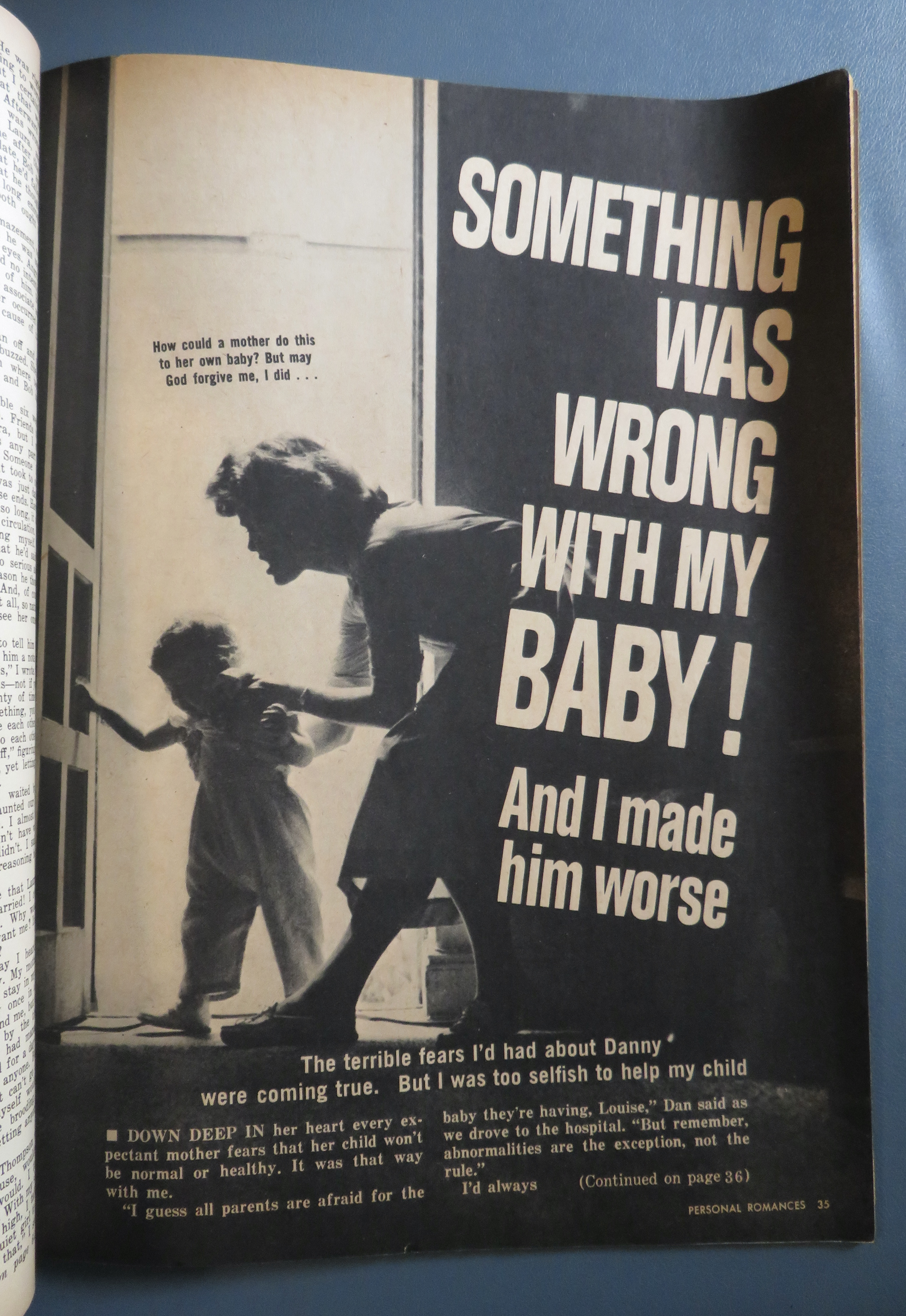 Personal Romances Magazine August 1965