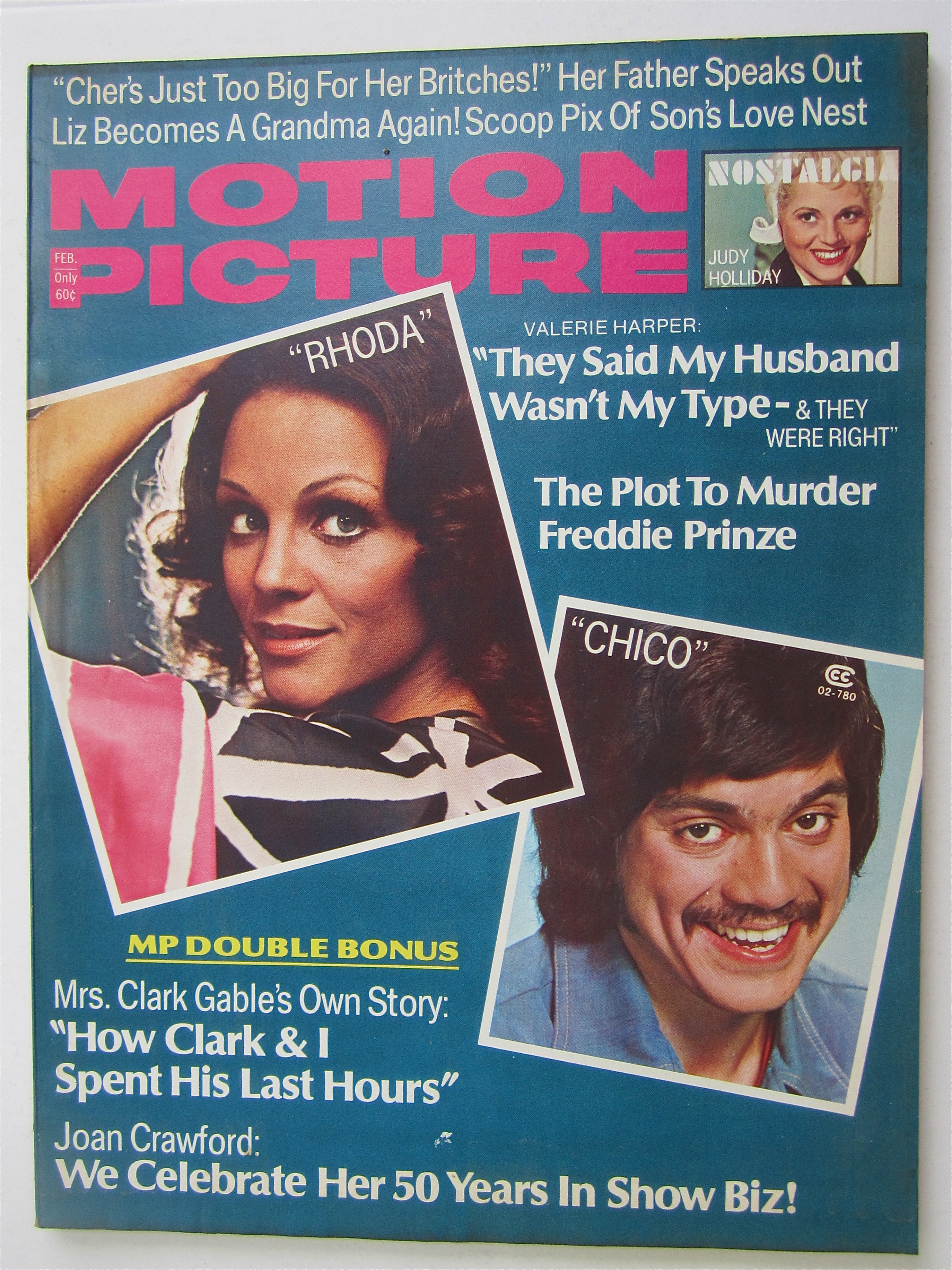 Motion Picture Magazine February 1975 Harper & Prinze