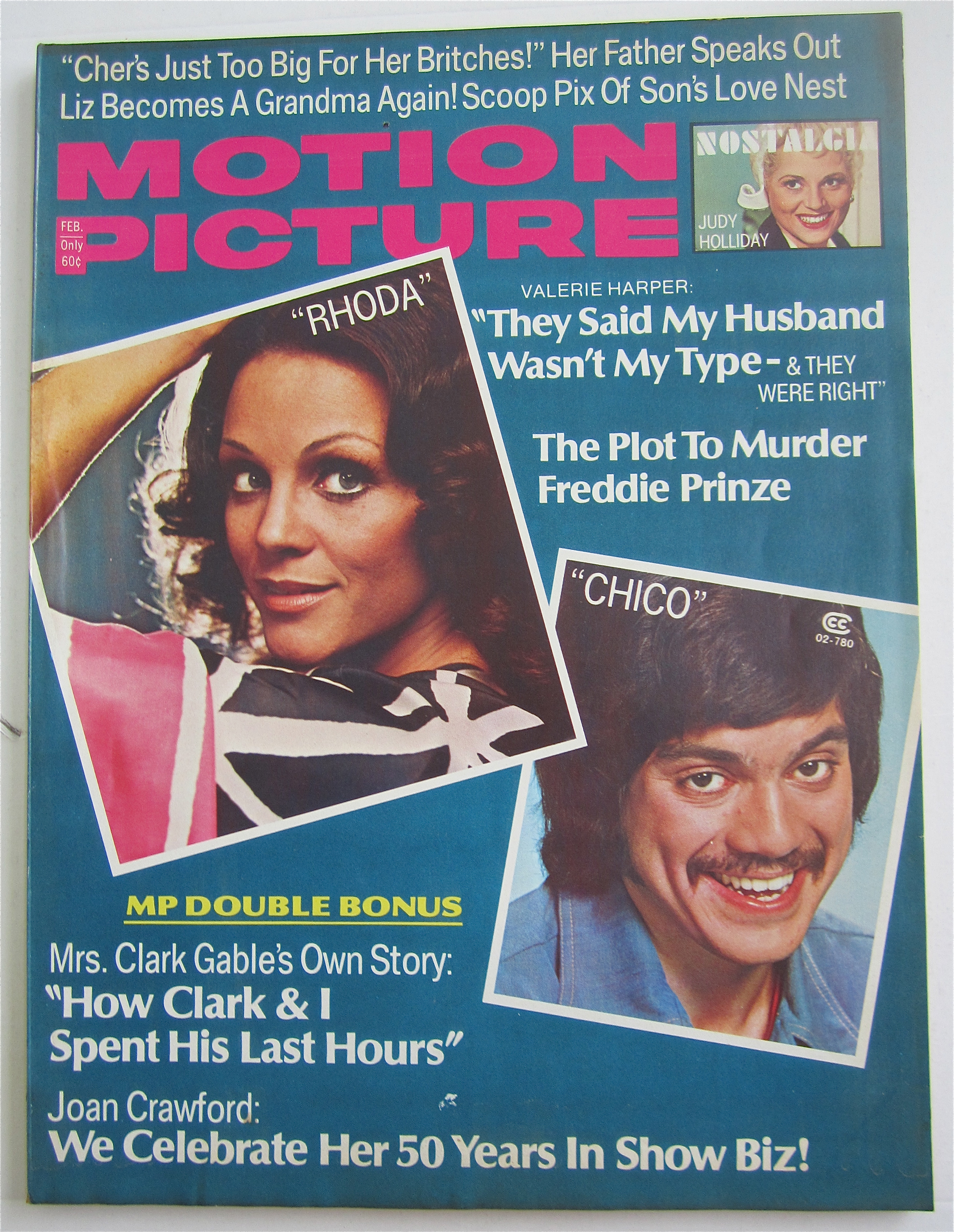 Motion Picture Magazine February 1975 Harper & Prinze