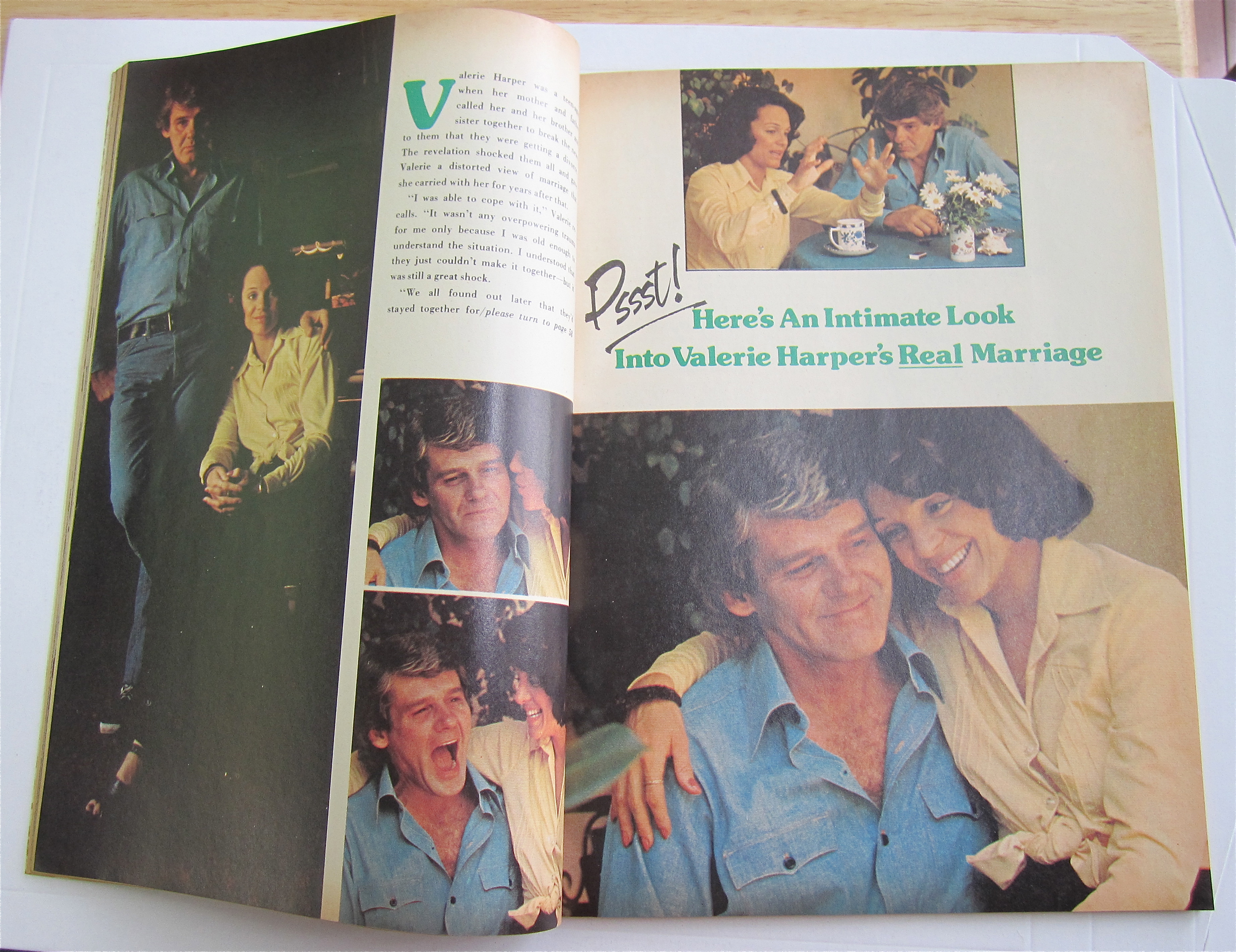 Motion Picture Magazine February 1975 Harper & Prinze