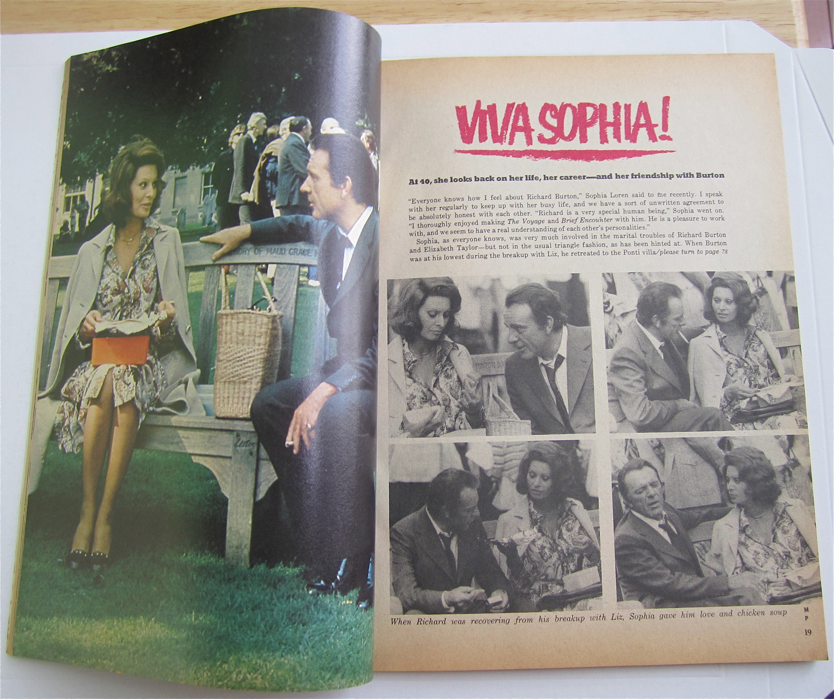 Motion Picture Magazine February 1975 Harper & Prinze