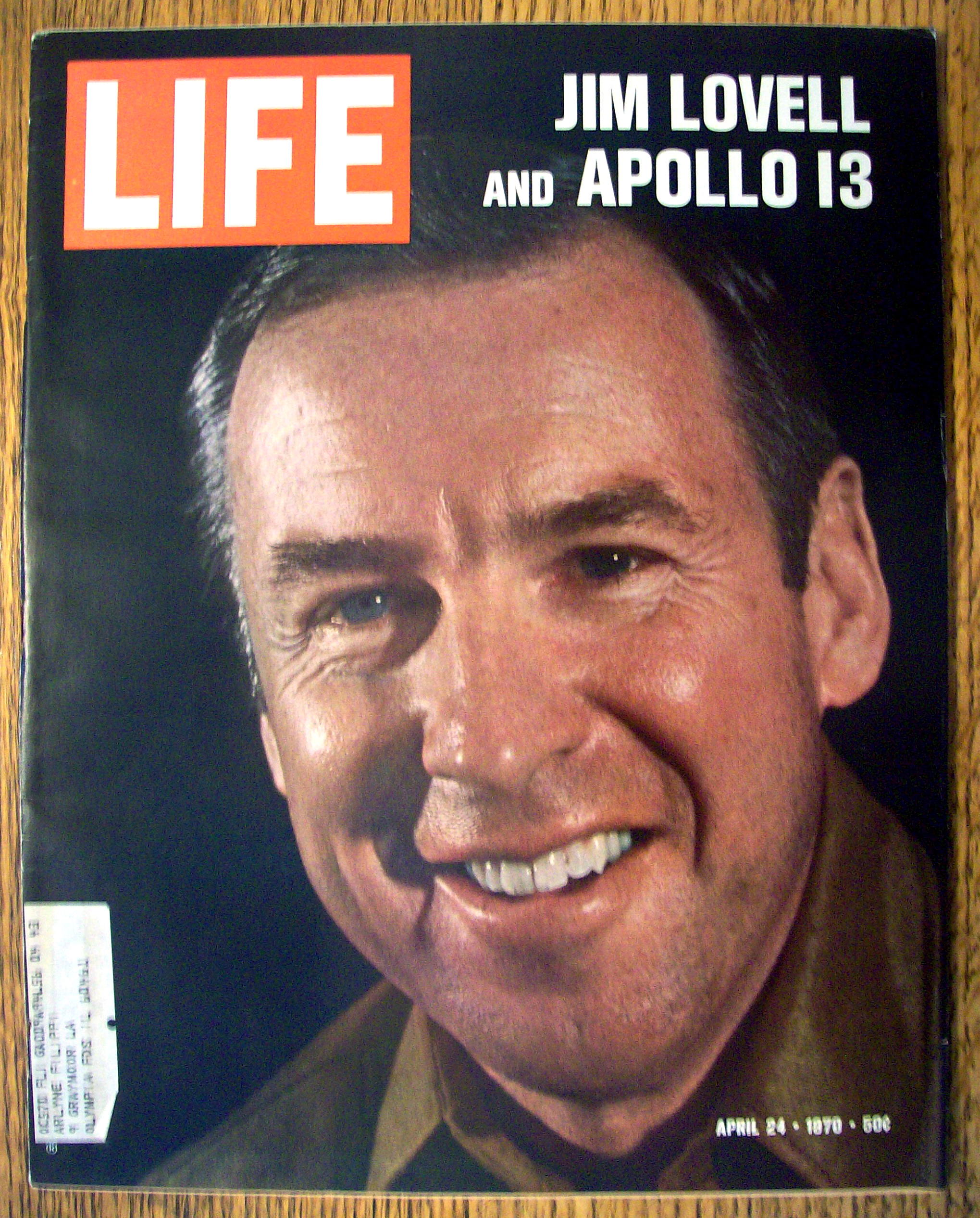 Life Magazine-April 24, 1970-Jim Lovell & Apollo 13
