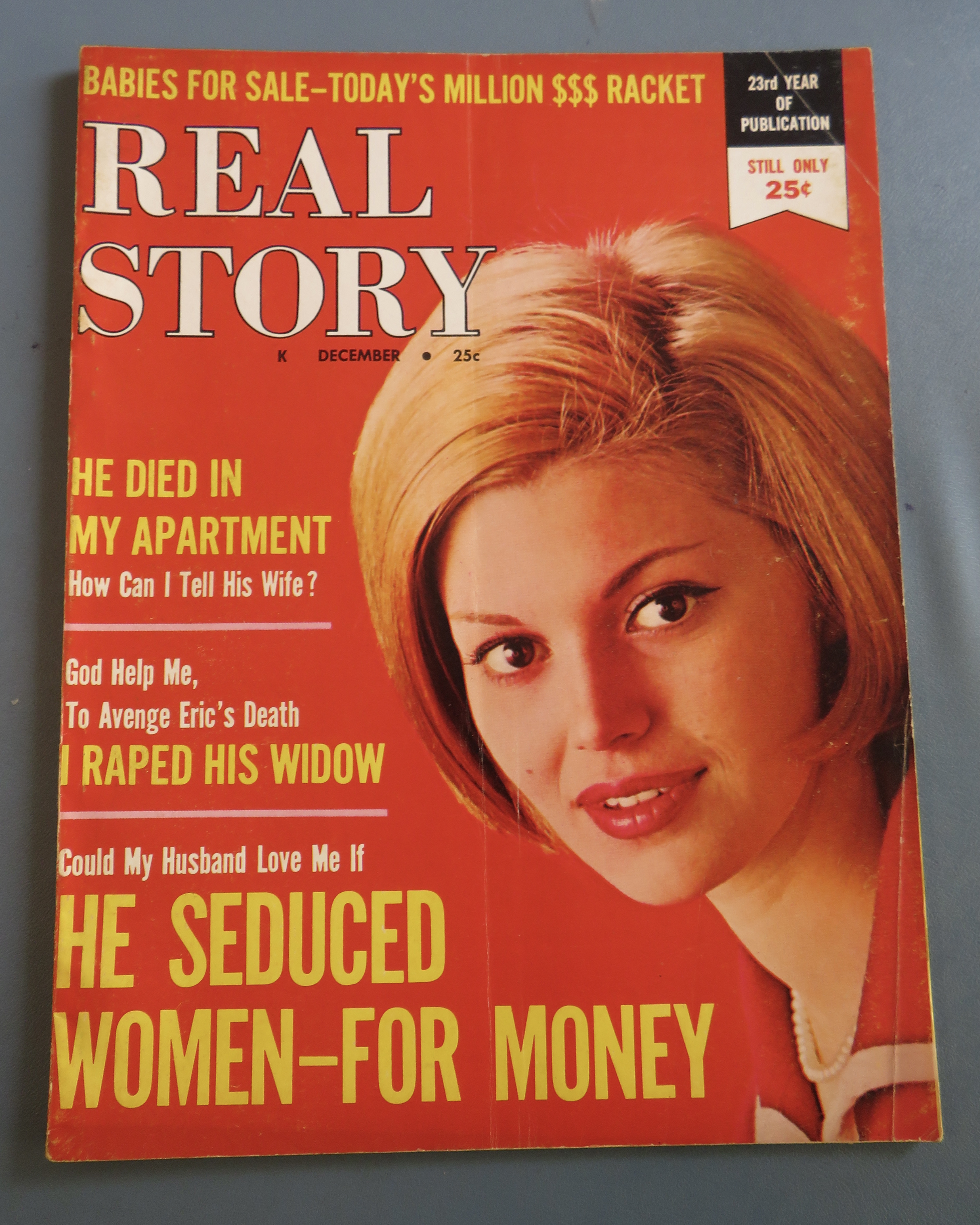 Real Story Magazine December 1964 Seduced Women