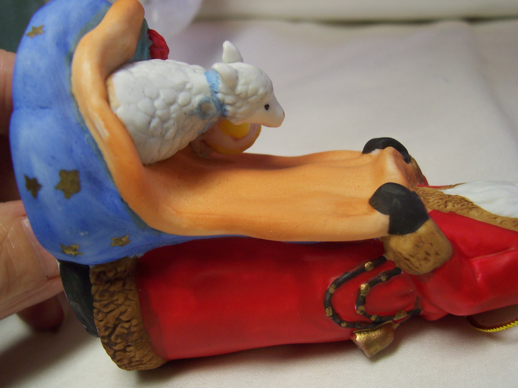 Santa Ornament Schmid Howard Kaplan 1987