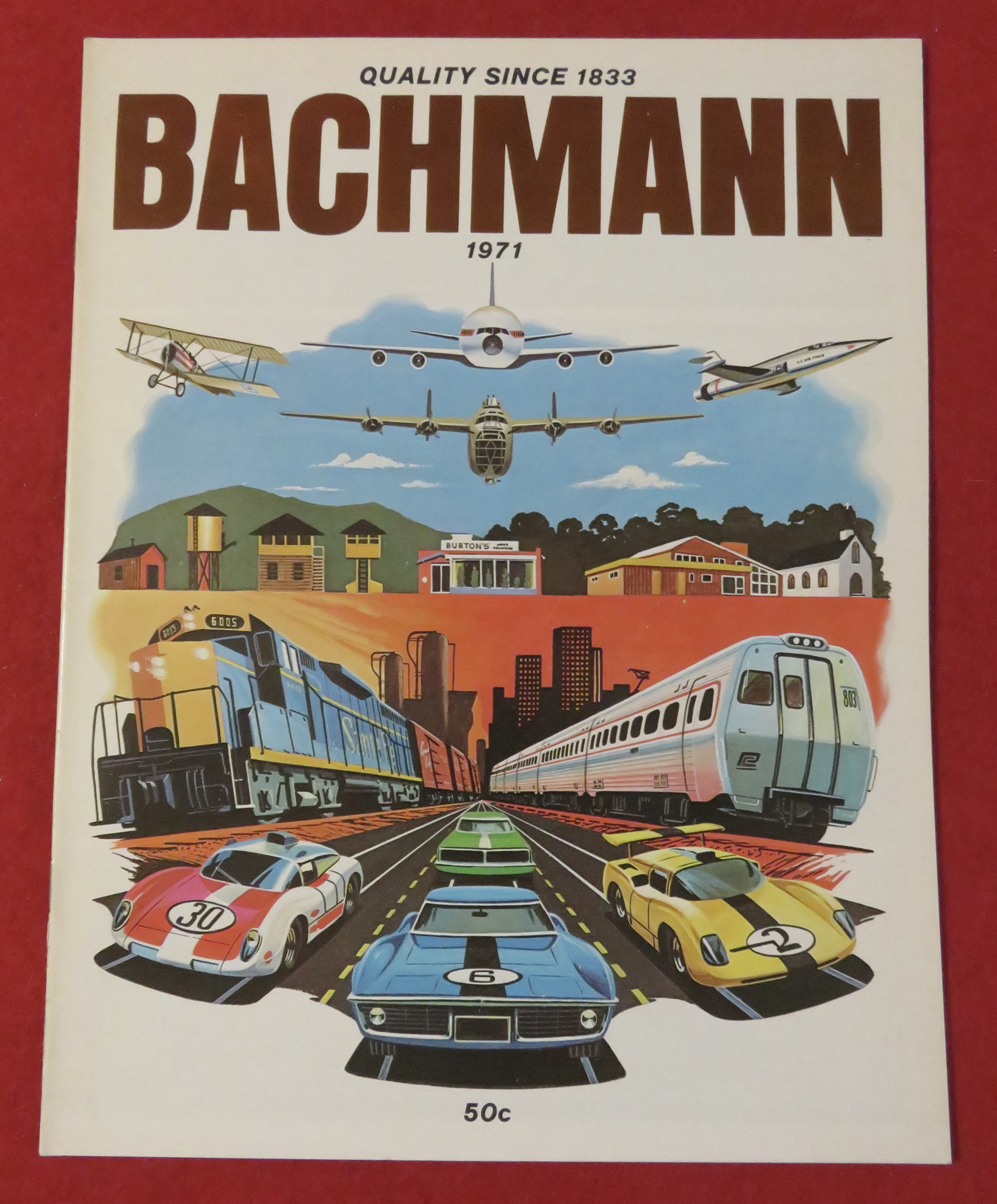 Bachmann Model Railroad Train Catalog 1971
