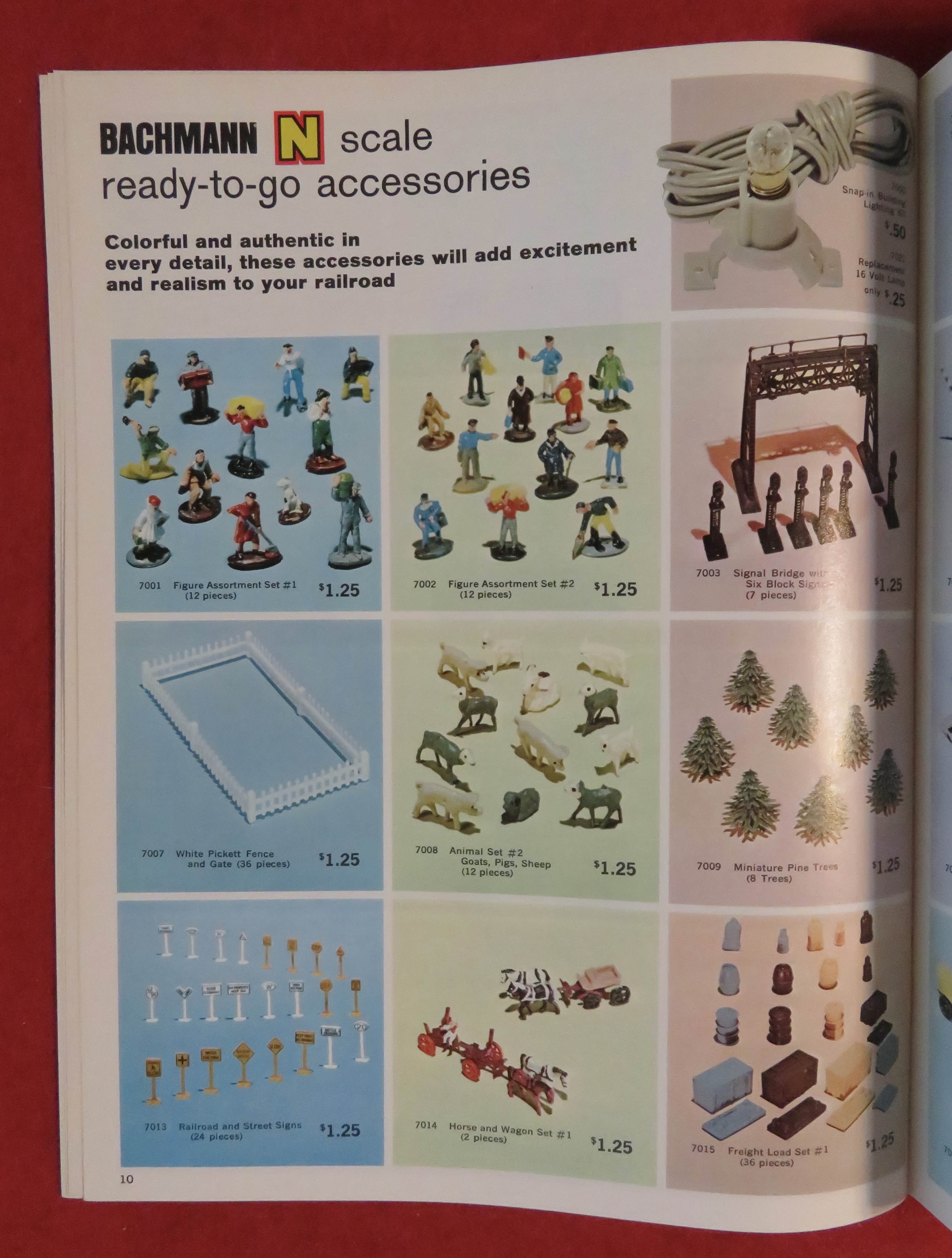 Bachmann Model Railroad Train Catalog 1971