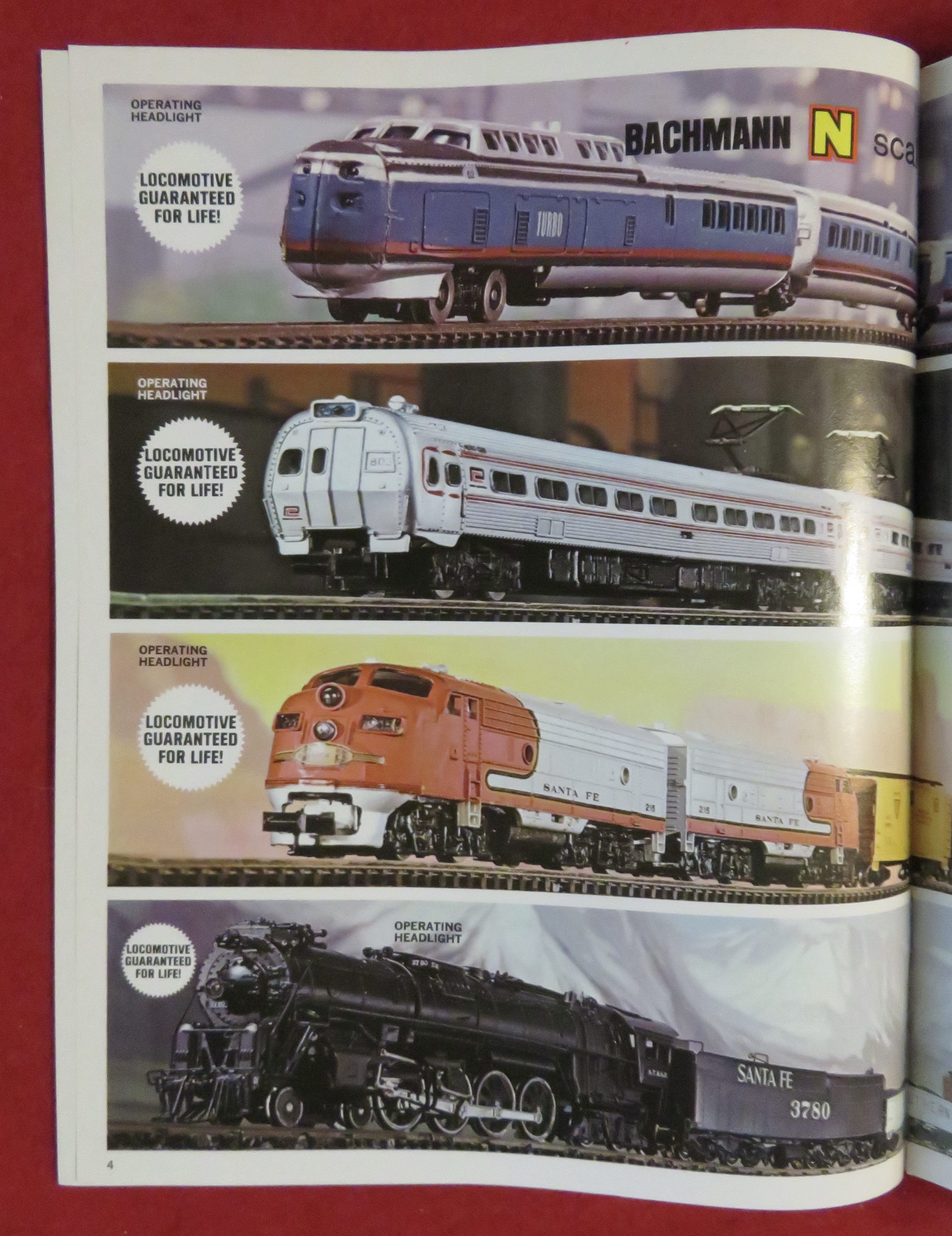 Bachmann Model Railroad Train Catalog 1971