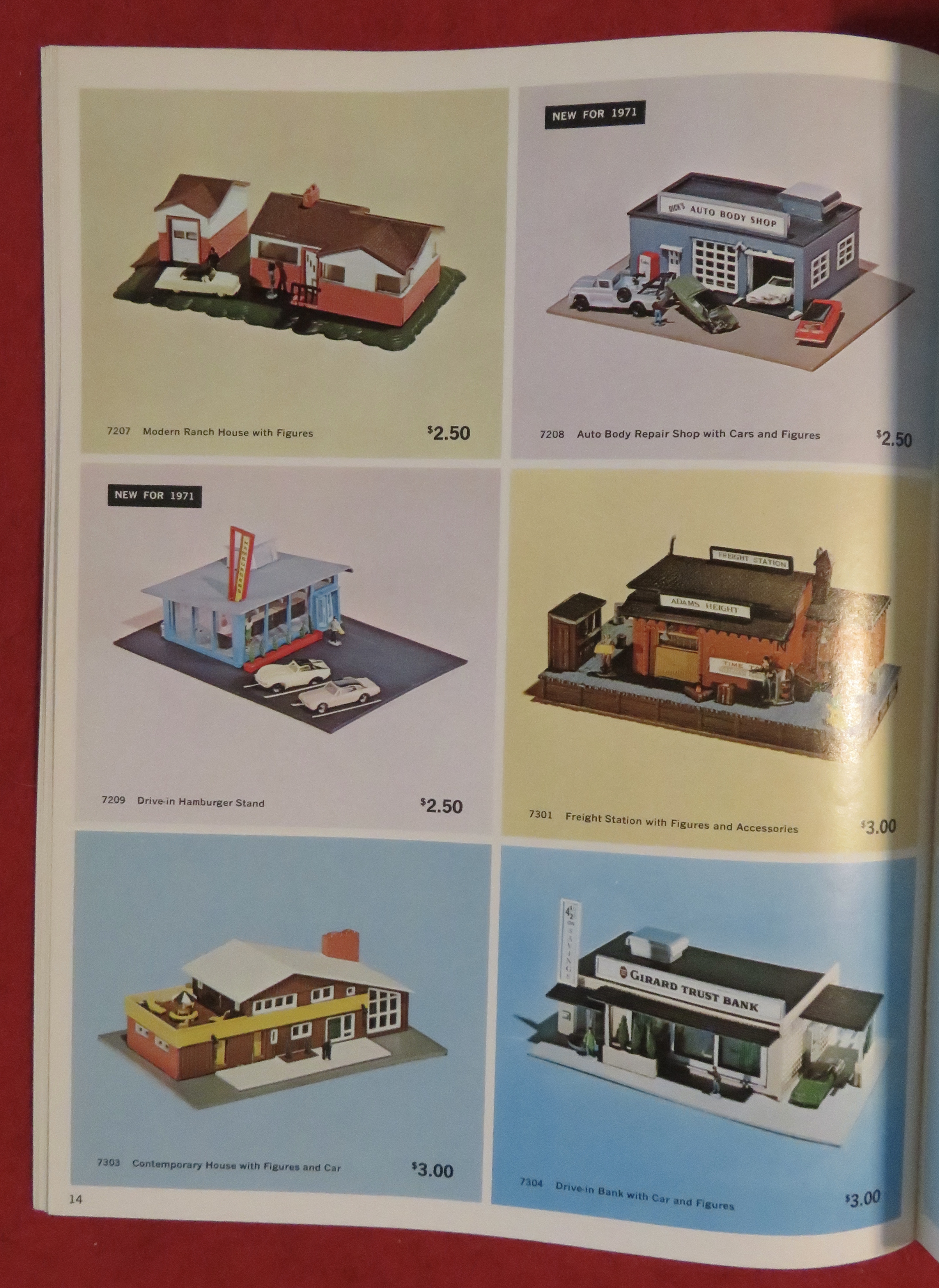 Bachmann Model Railroad Train Catalog 1971